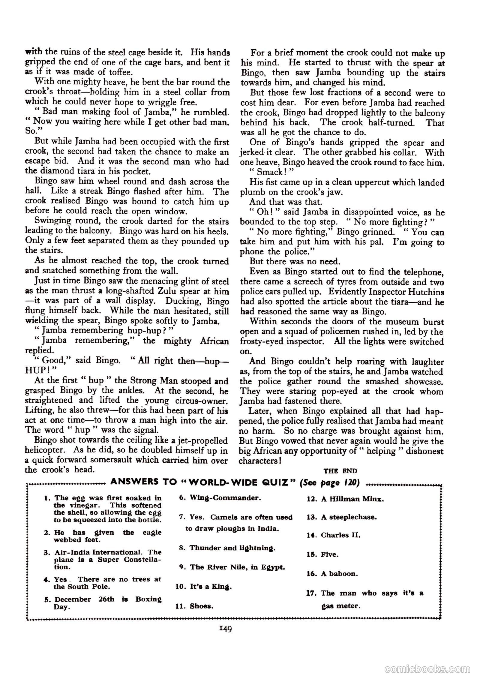 Lion Annual #1958 — page 150 of 163