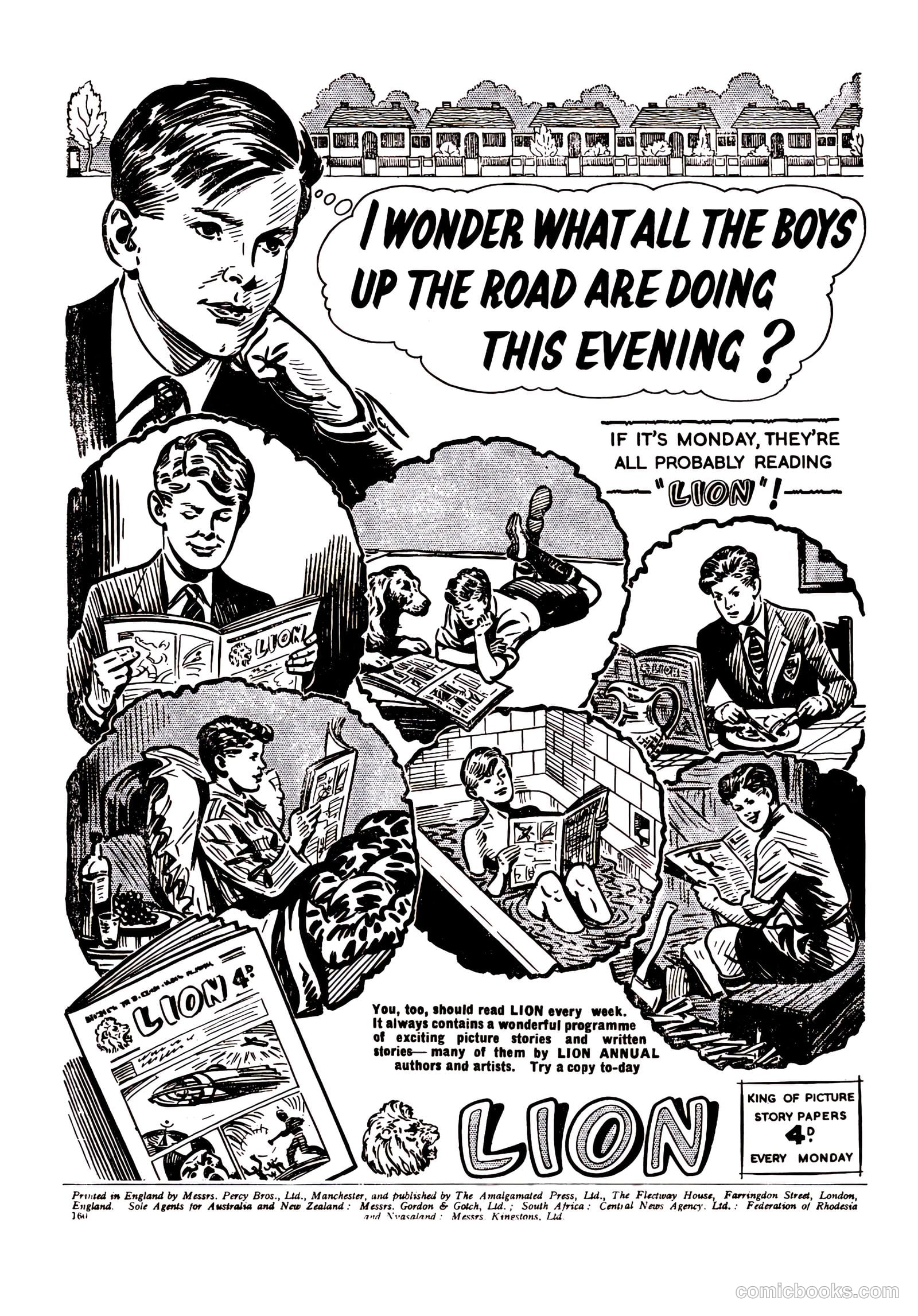Lion Annual #1958 — page 160 of 163