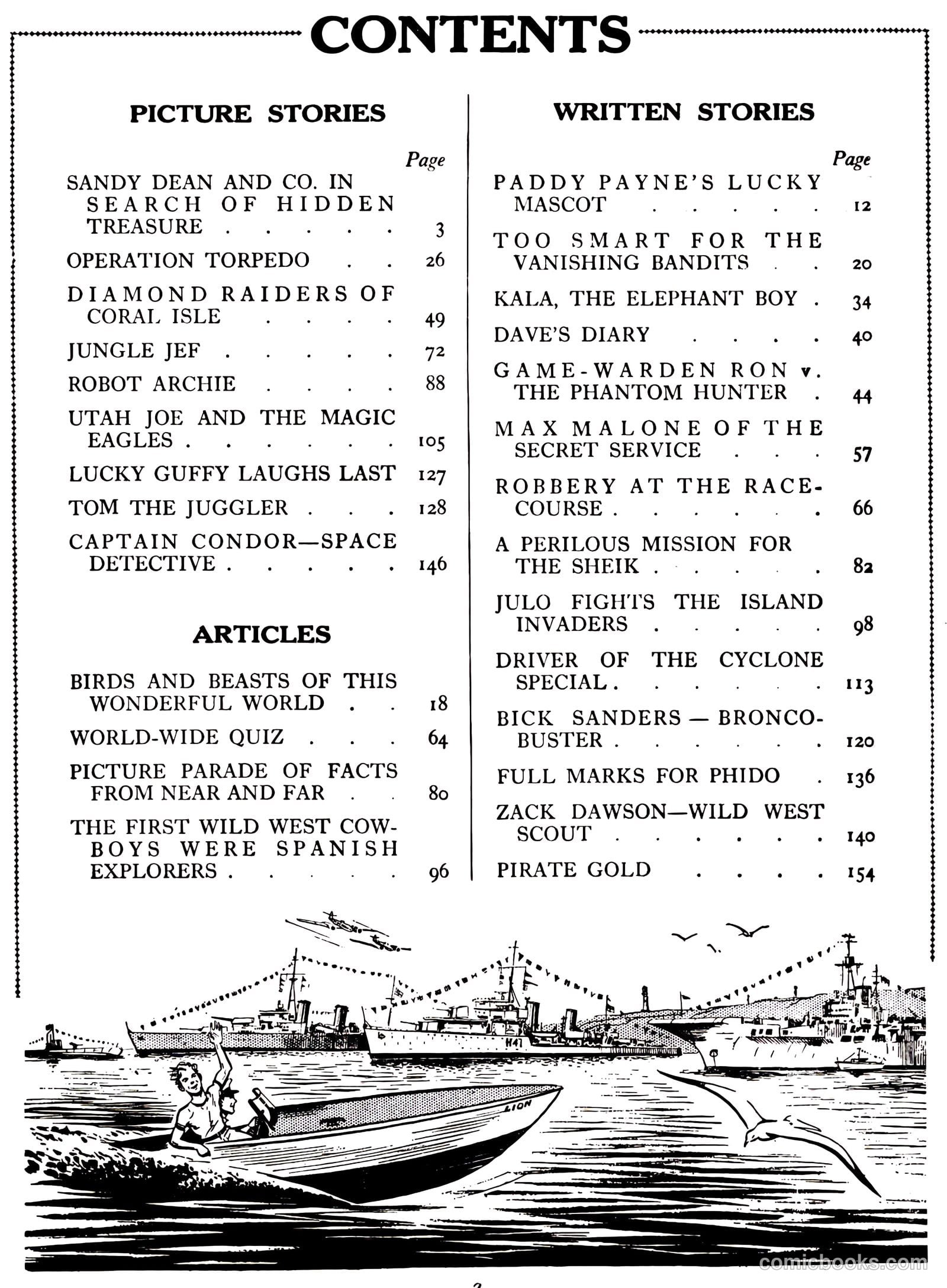 Lion Annual #1959 — page 5 of 161