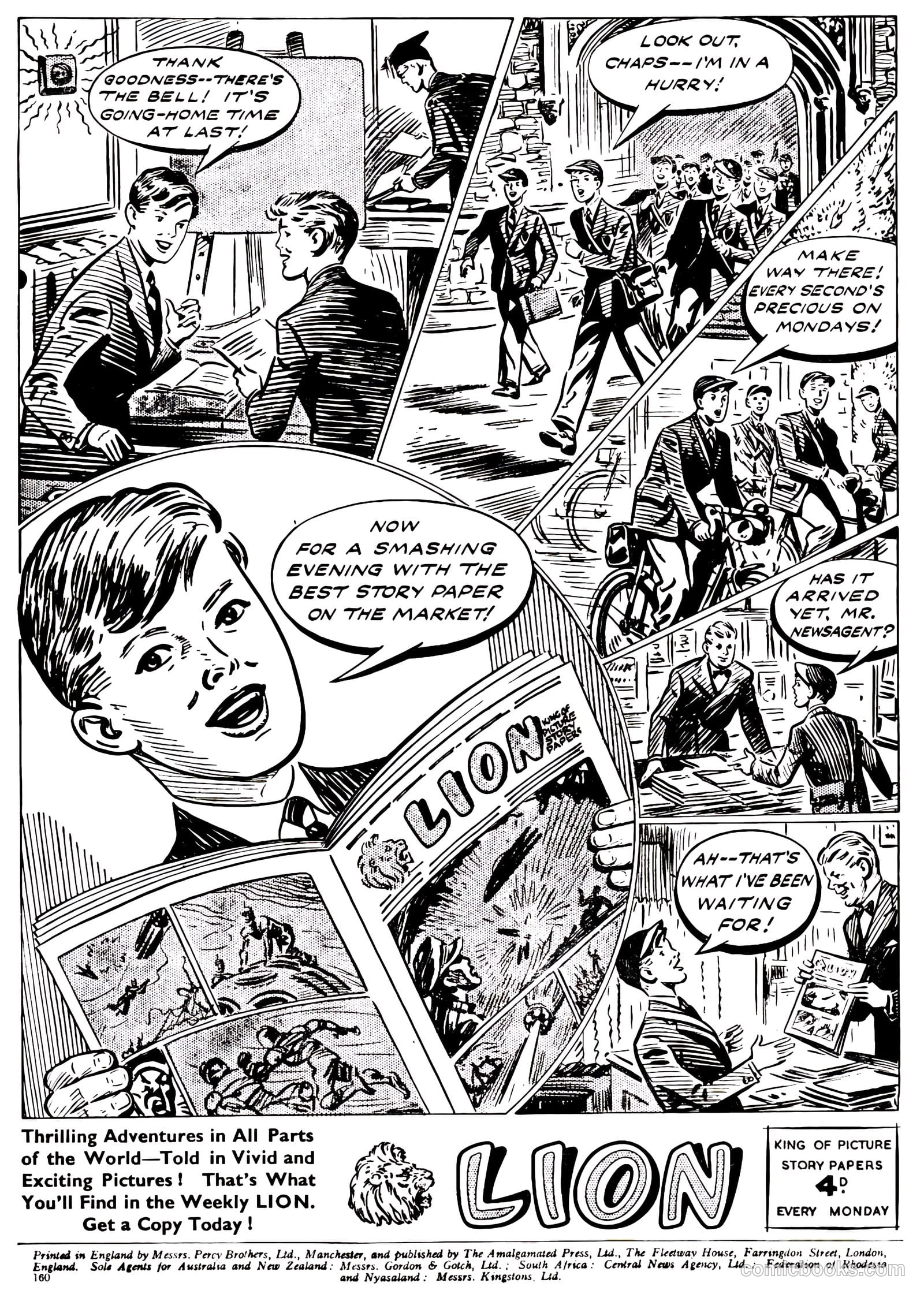 Lion Annual #1959 — page 159 of 161