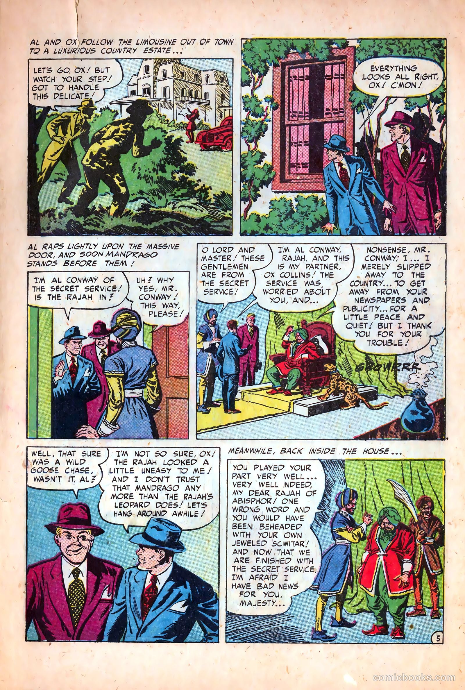 Little Al of the Secret Service #2 — page 7 of 36
