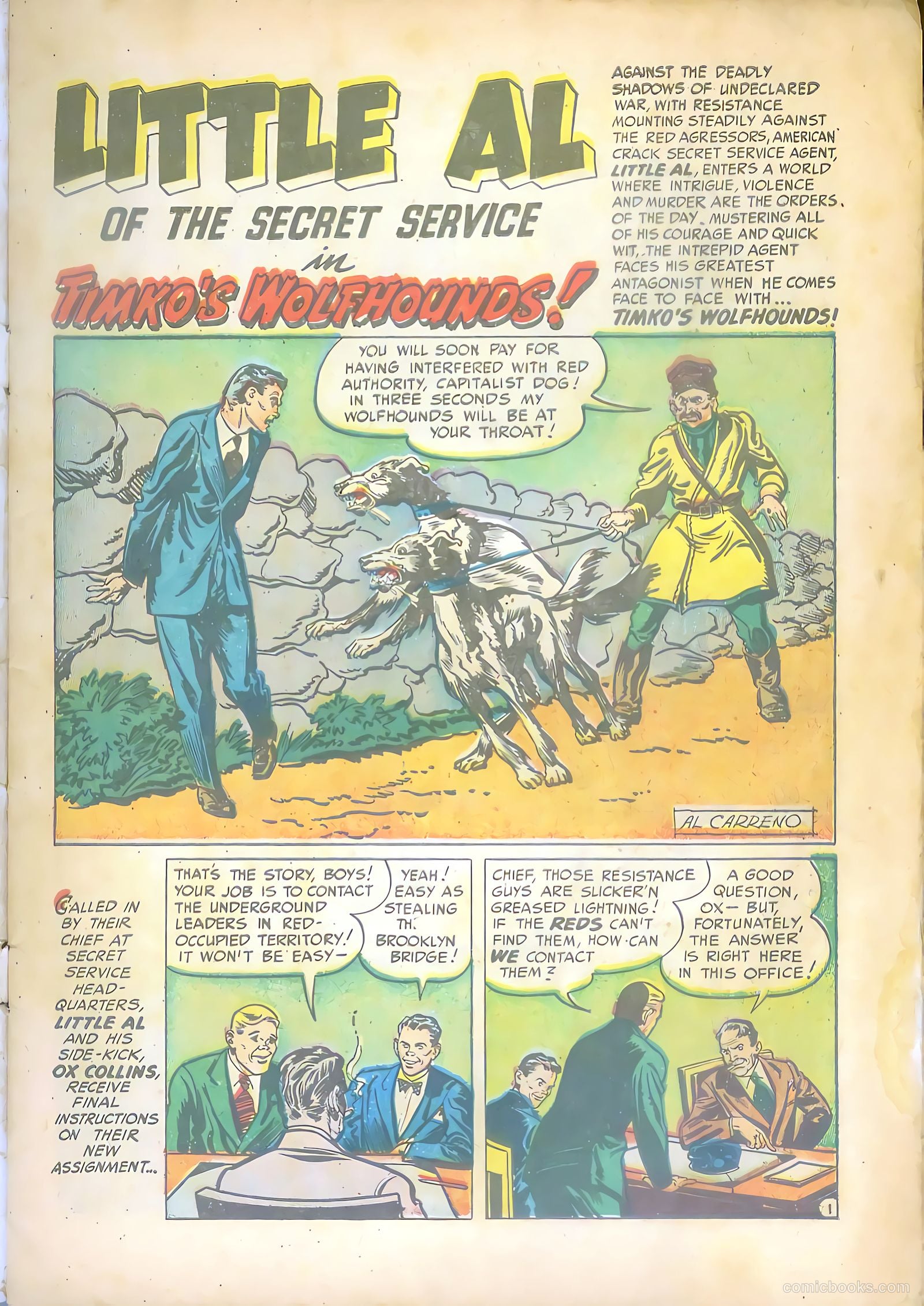 Little Al of the Secret Service #3 — page 3 of 36