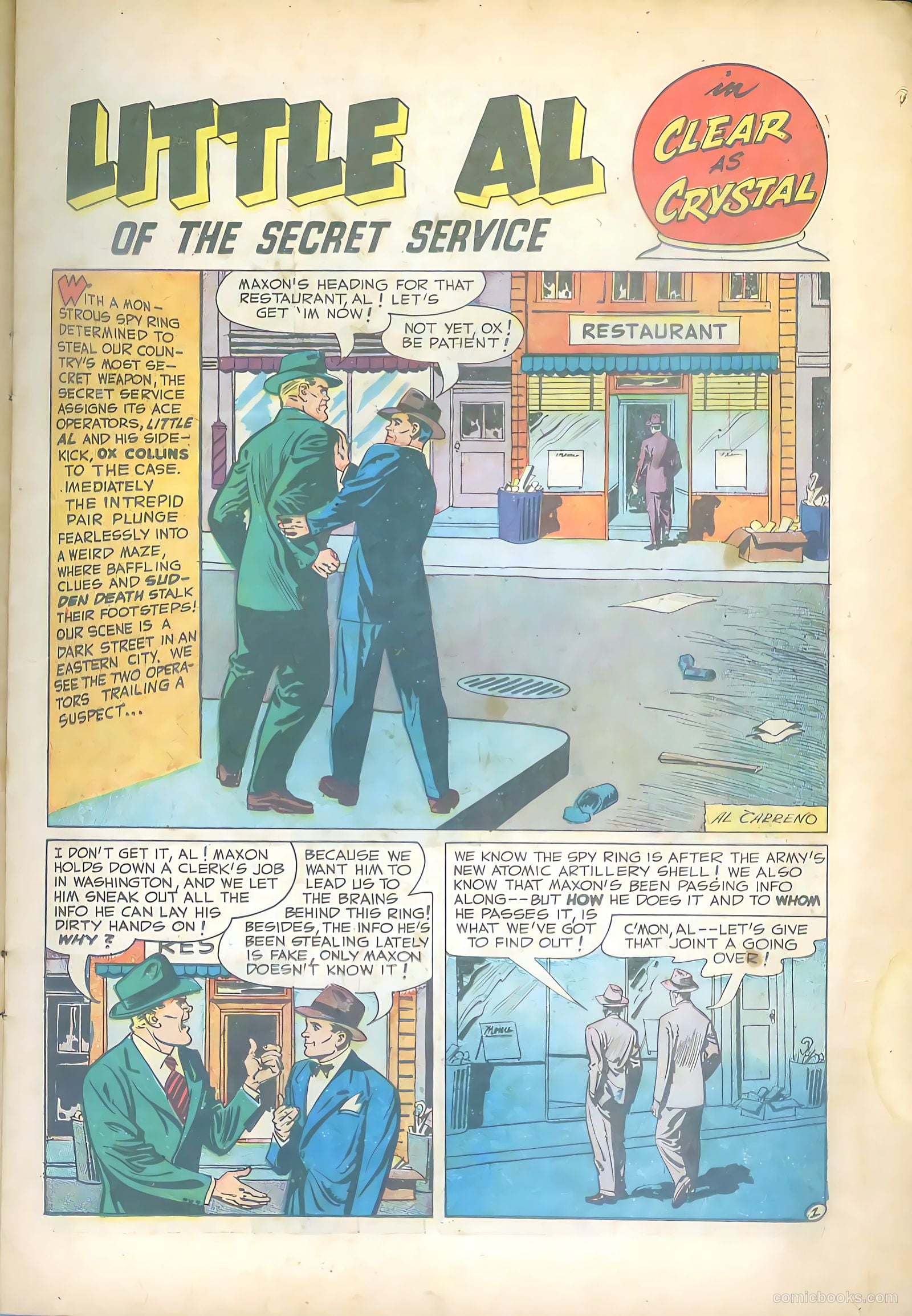 Little Al of the Secret Service #3 — page 11 of 36
