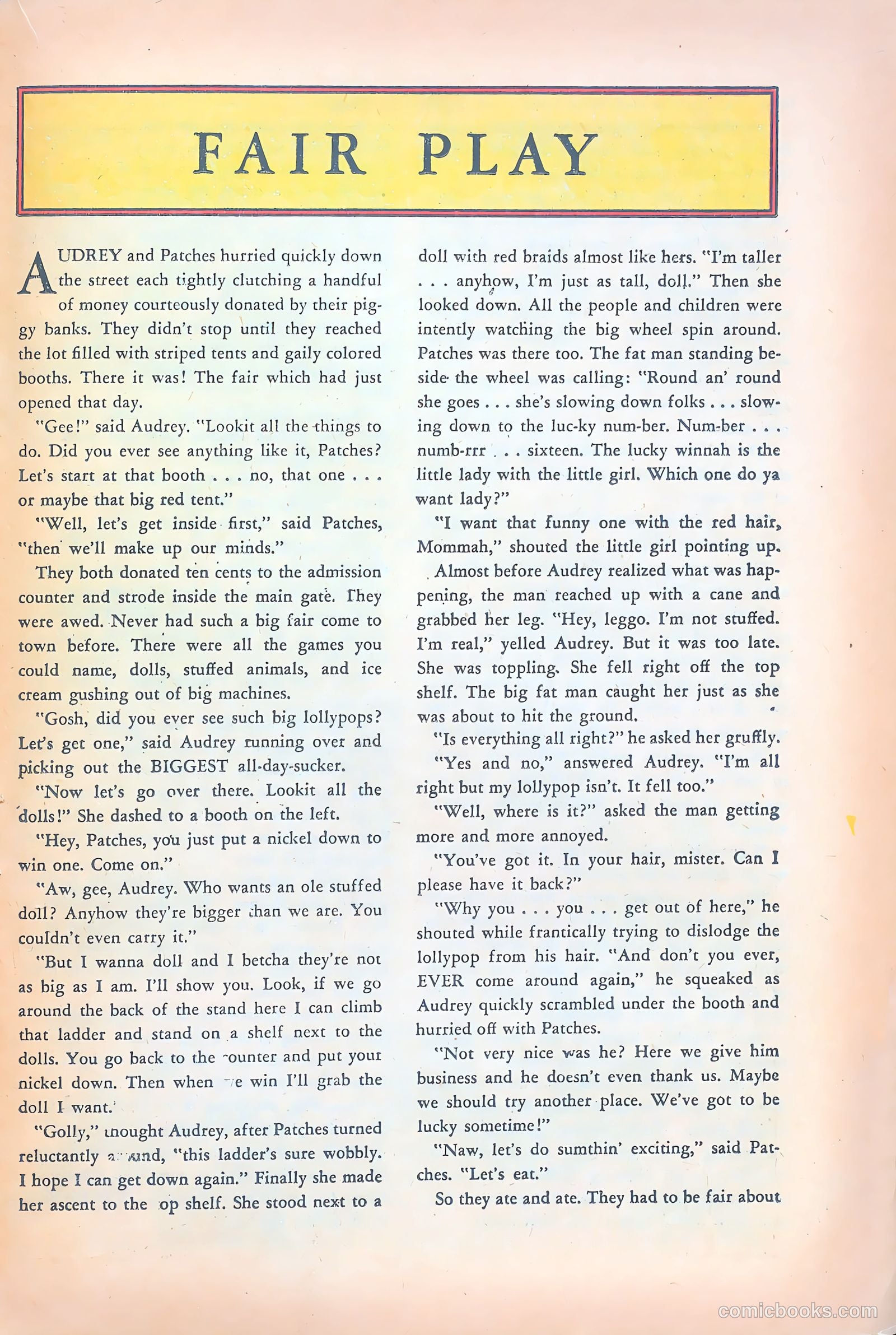 Little Audrey #5 — page 21 of 36