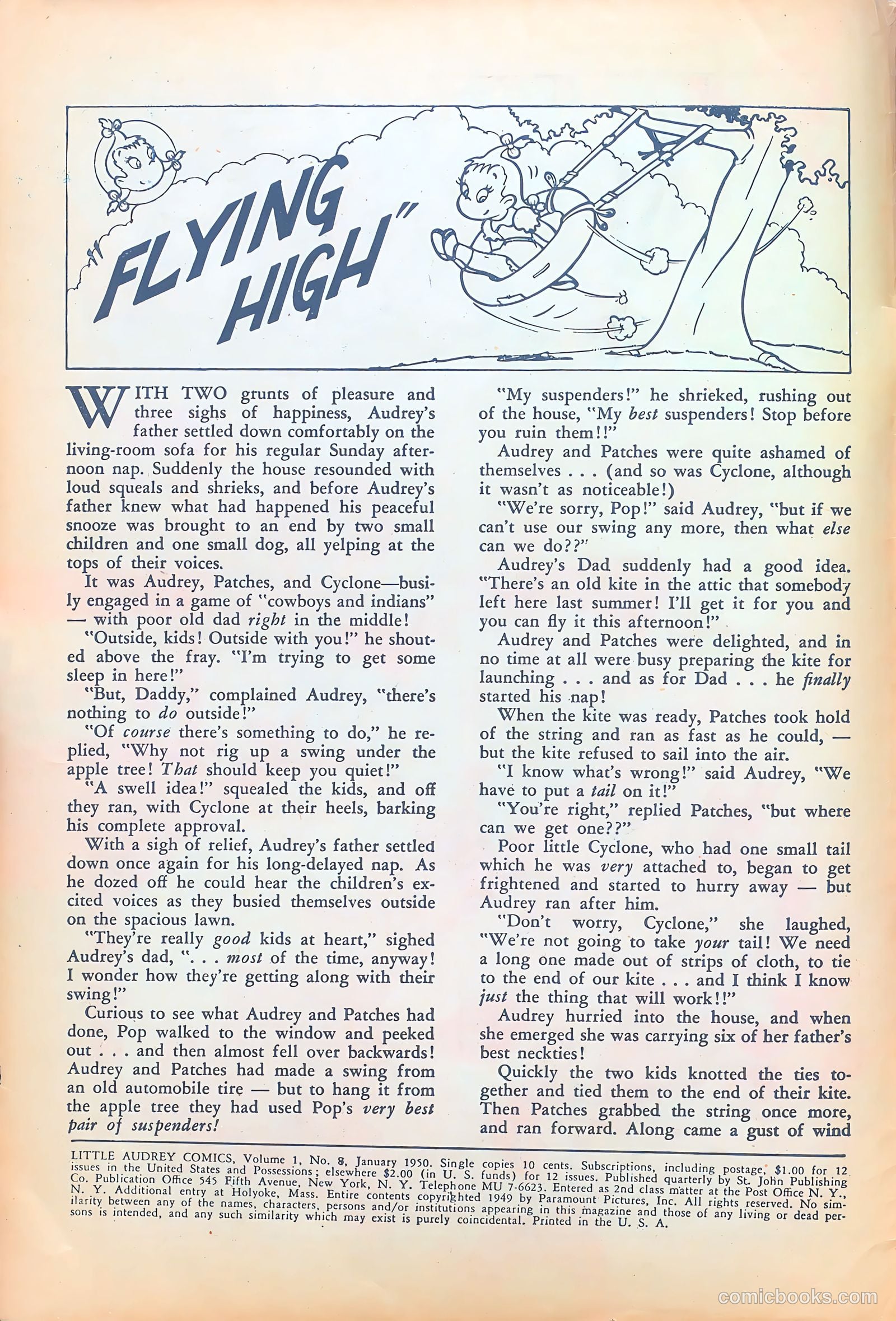 Little Audrey #8 — page 2 of 36
