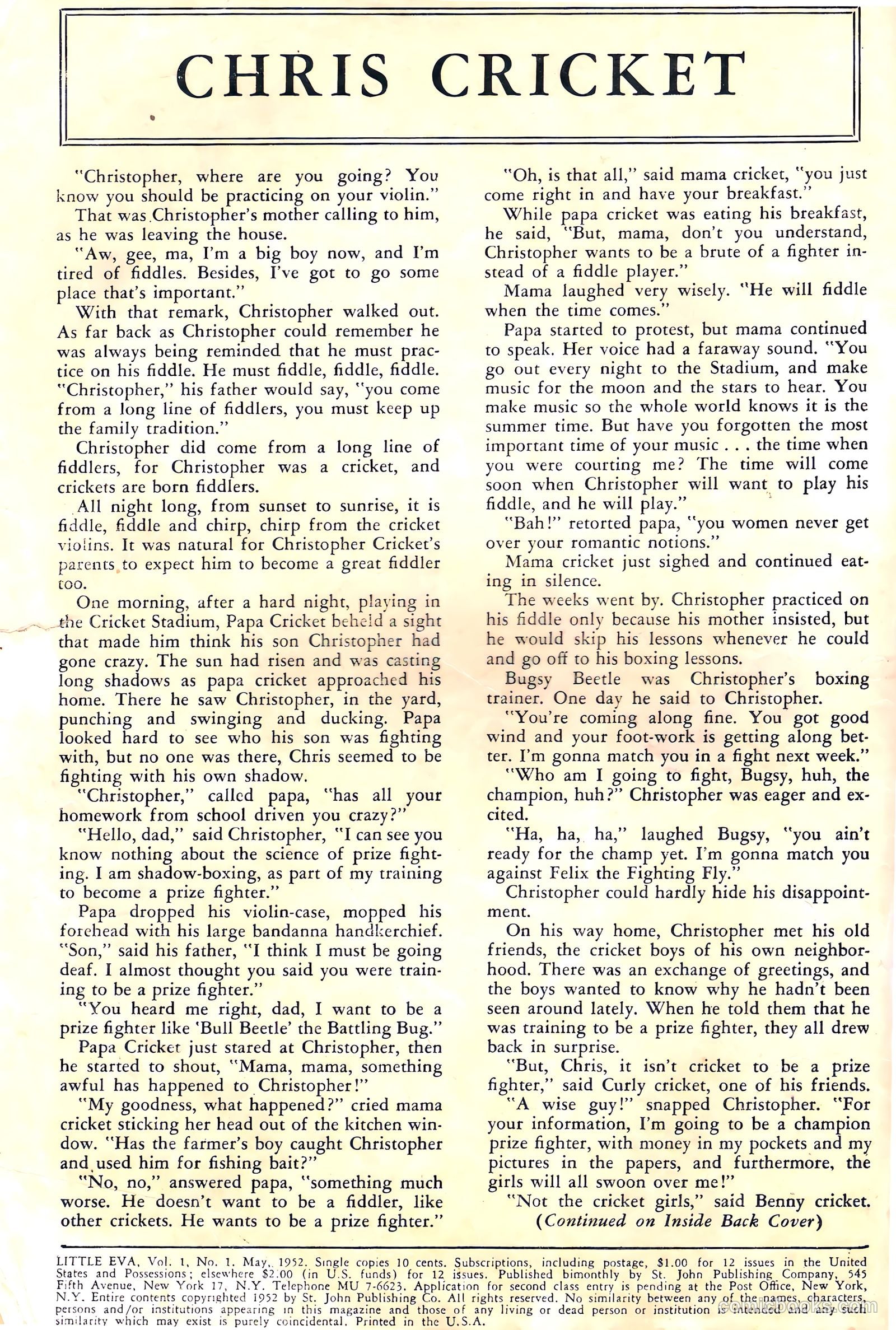 Little Eva #1 — page 2 of 36