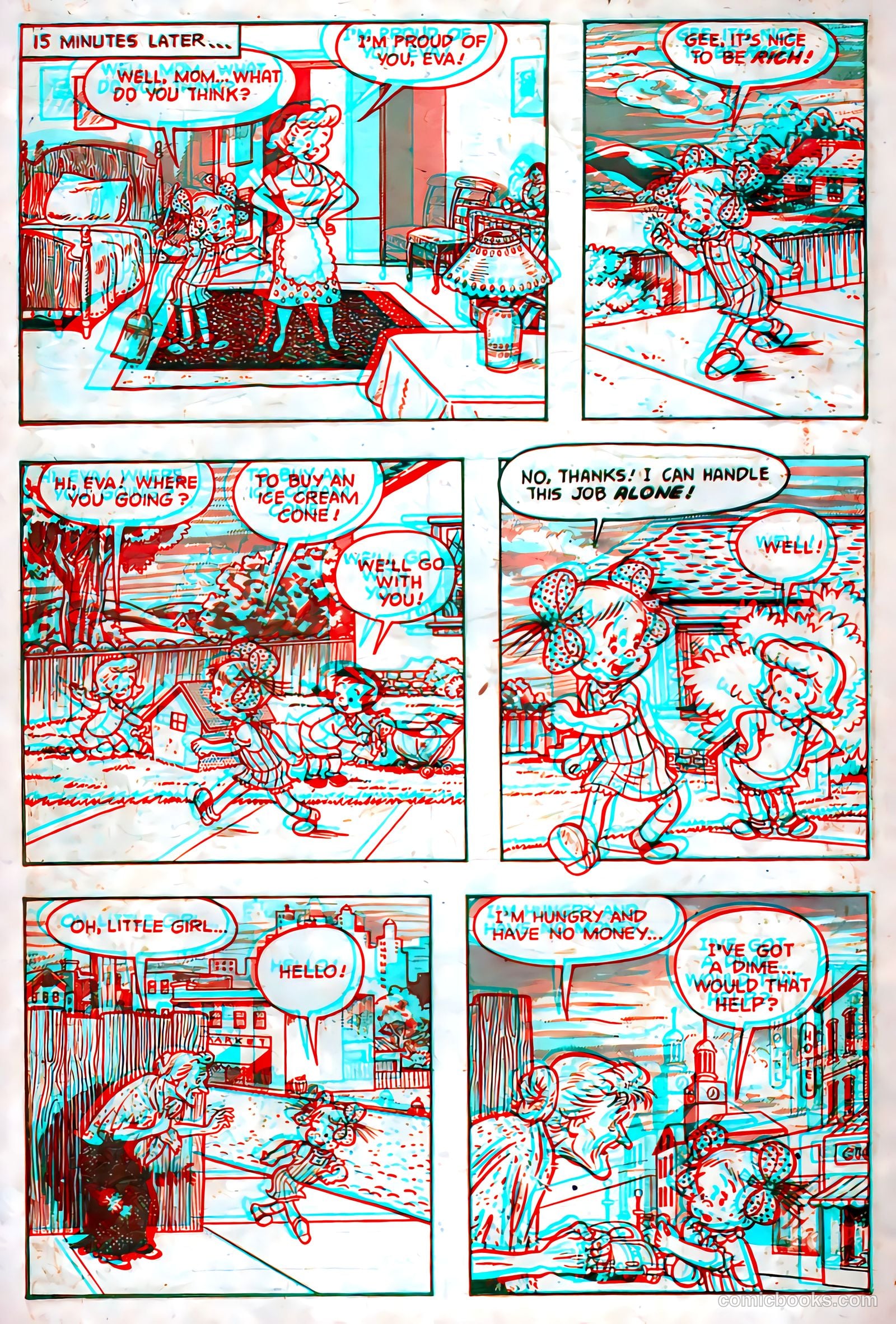 Little Eva 3-D #2 — page 28 of 36