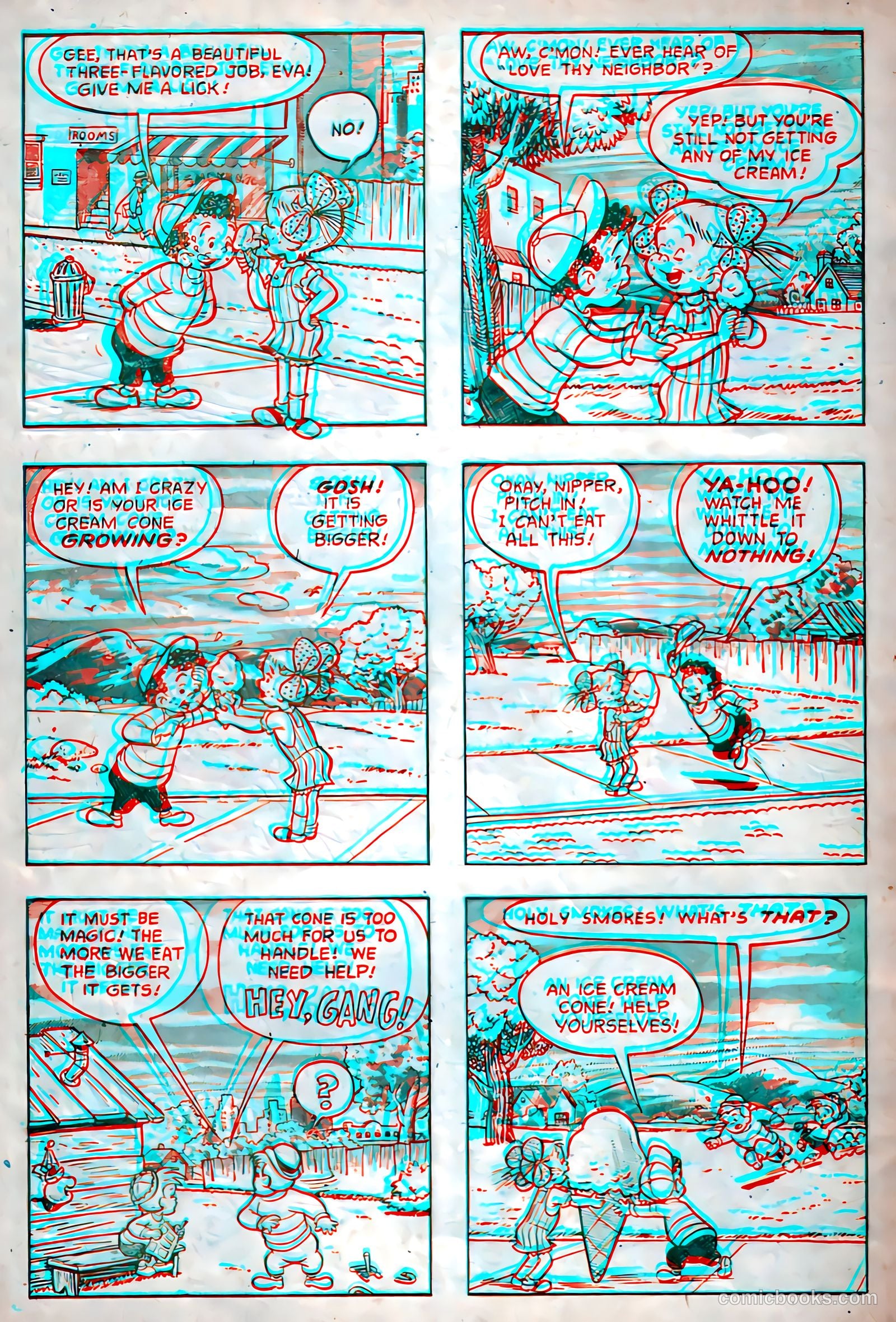 Little Eva 3-D #2 — page 30 of 36