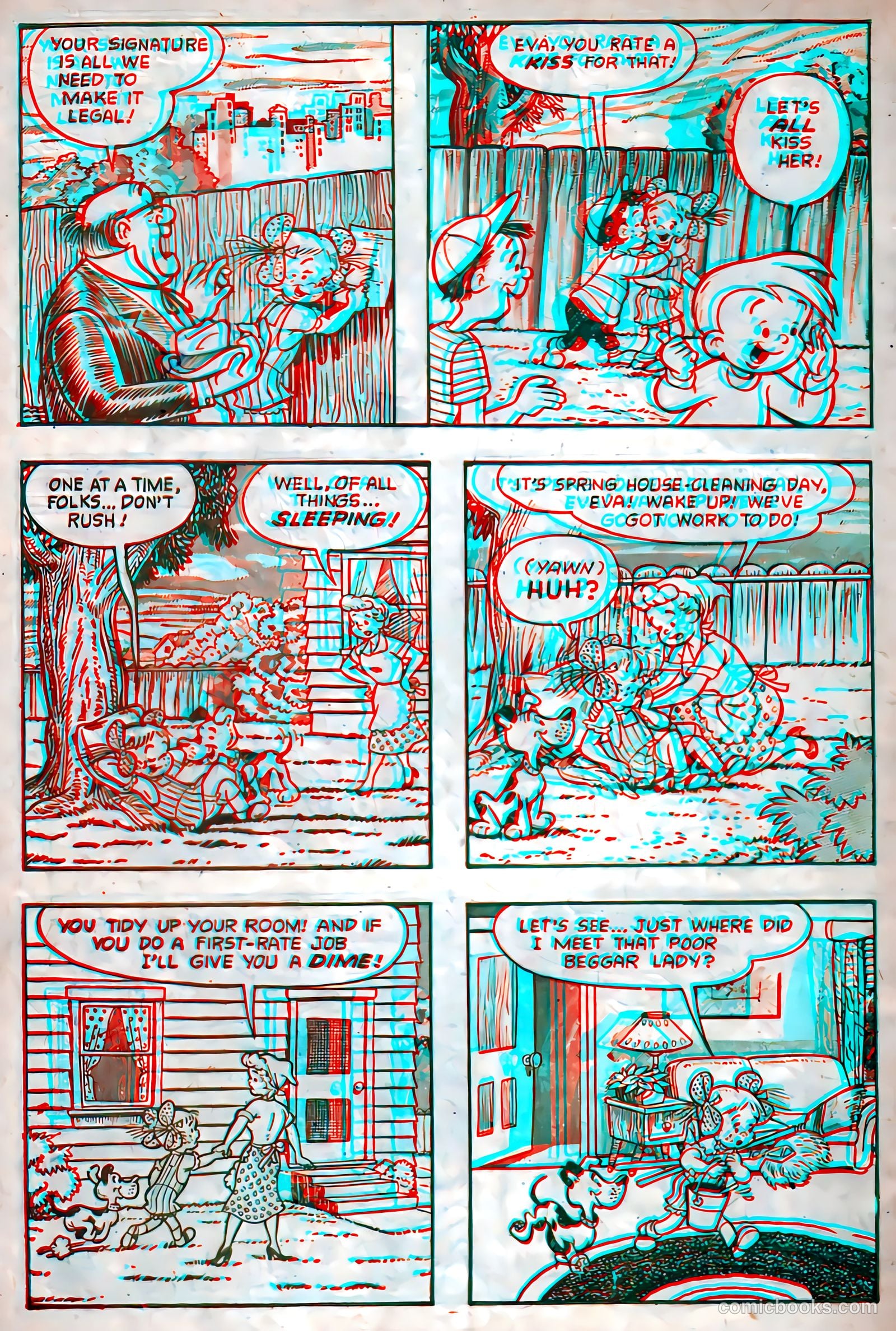 Little Eva 3-D #2 — page 34 of 36
