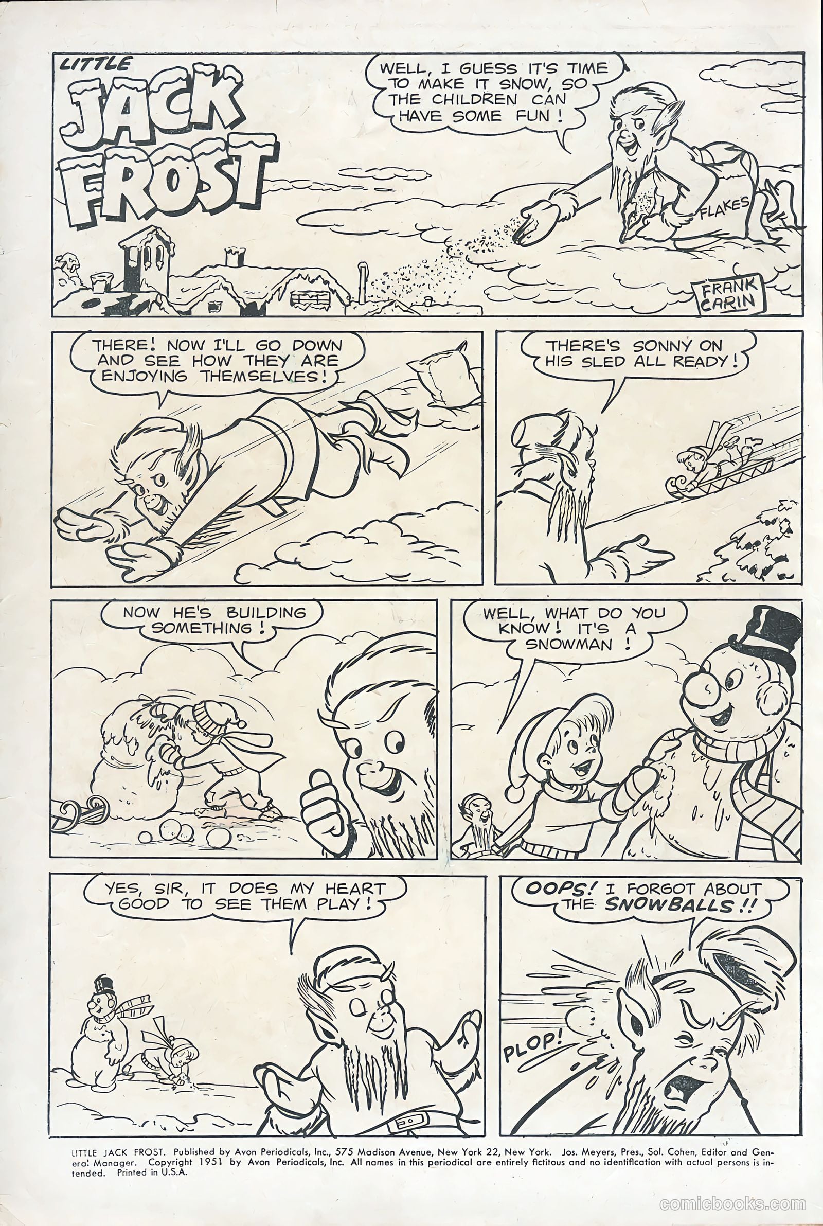 Little Jack Frost #1 — page 3 of 37