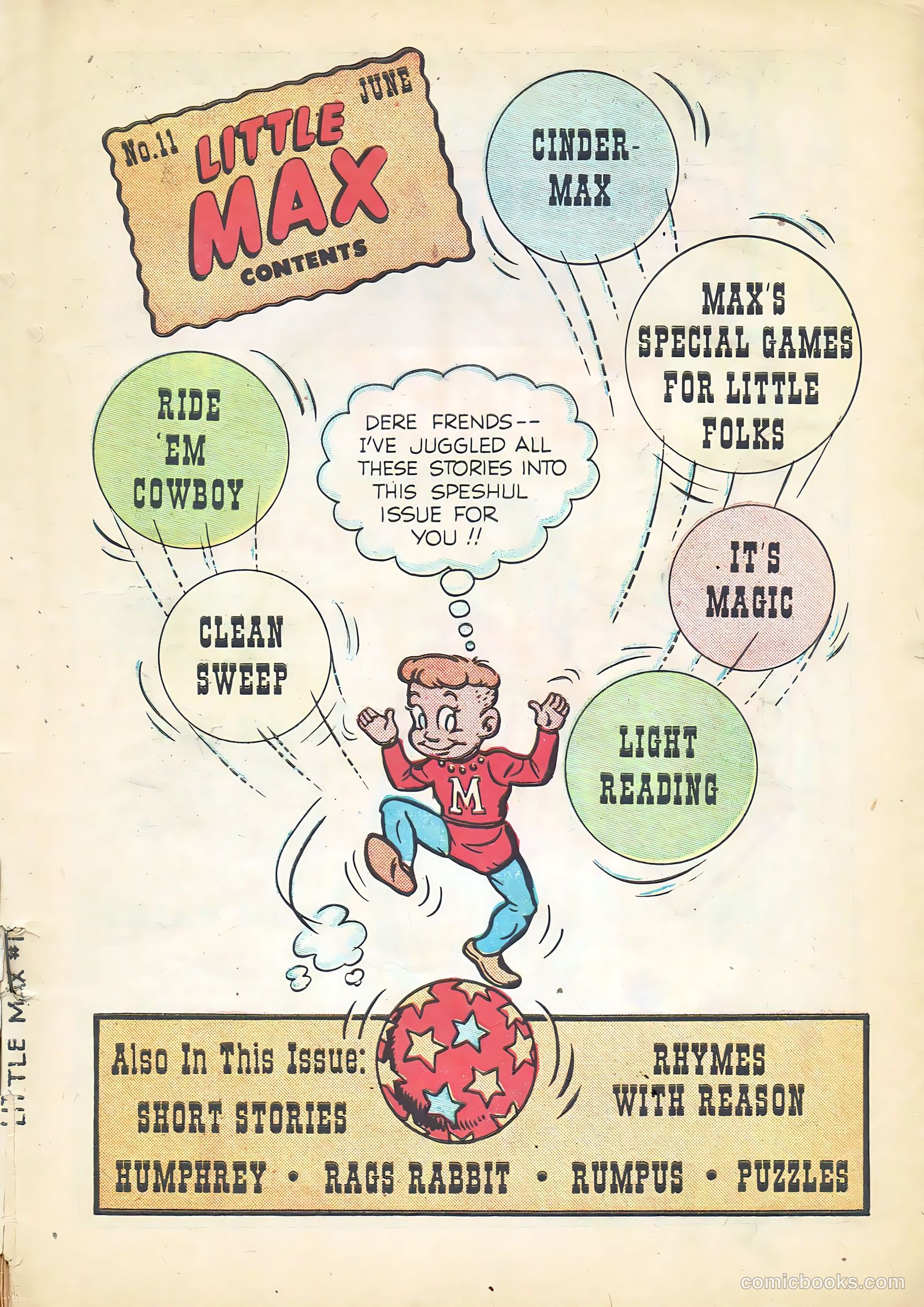 Little Max Comics #11 — page 3 of 35
