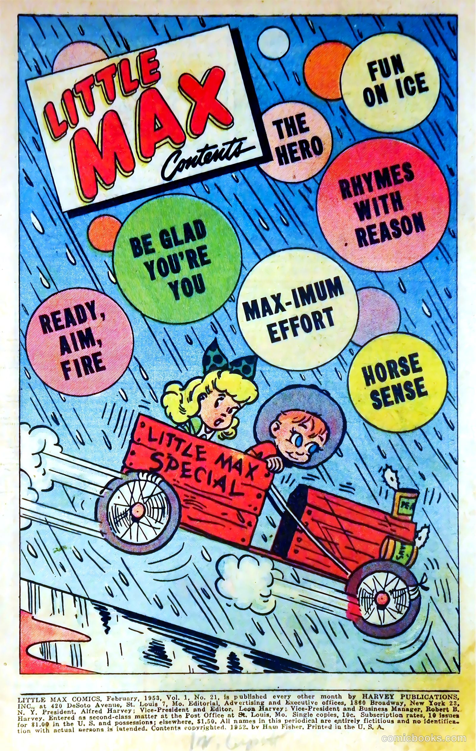 Little Max Comics #21 — page 3 of 36