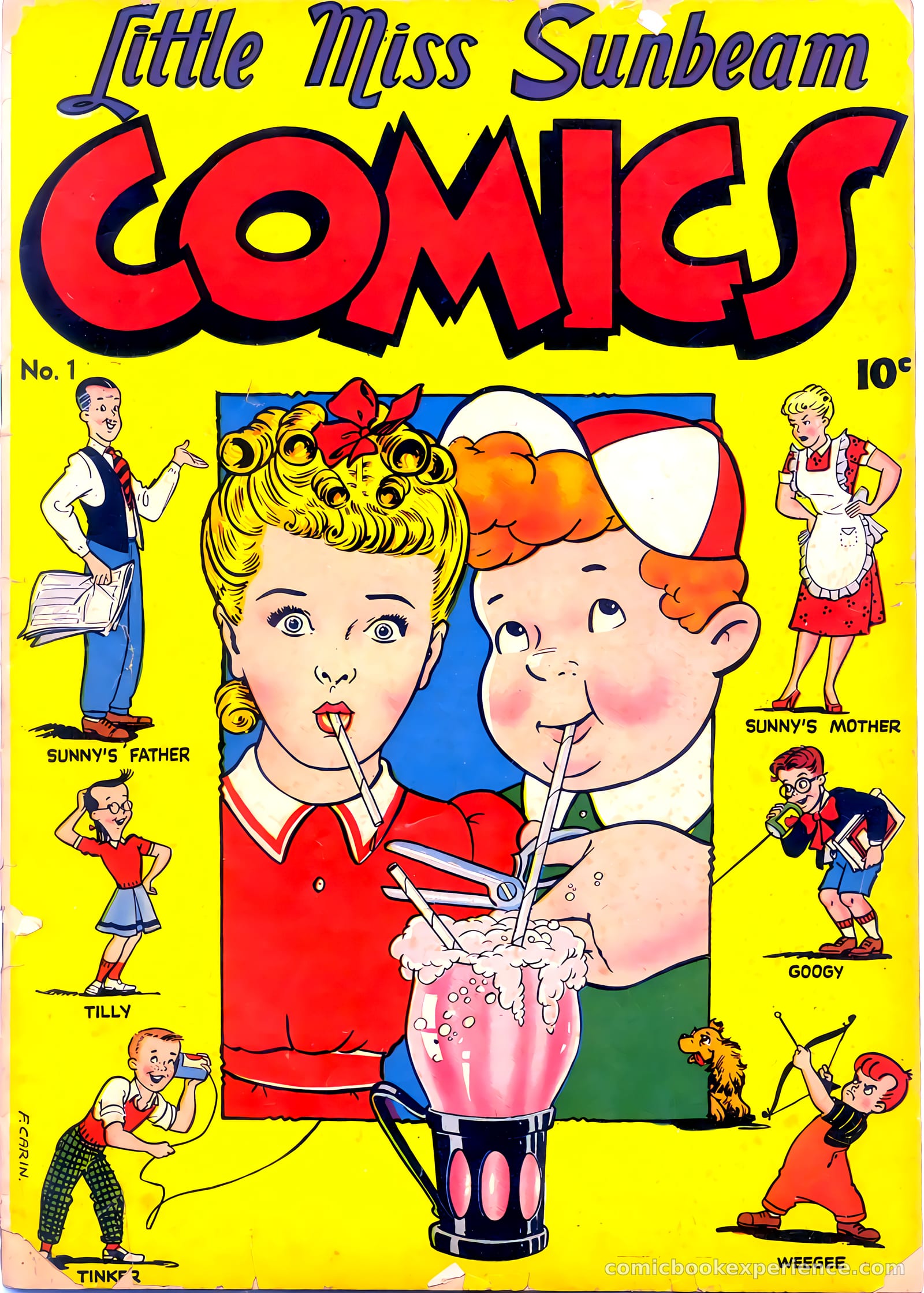 Little Miss Sunbeam Comics #1 — page 1 of 36