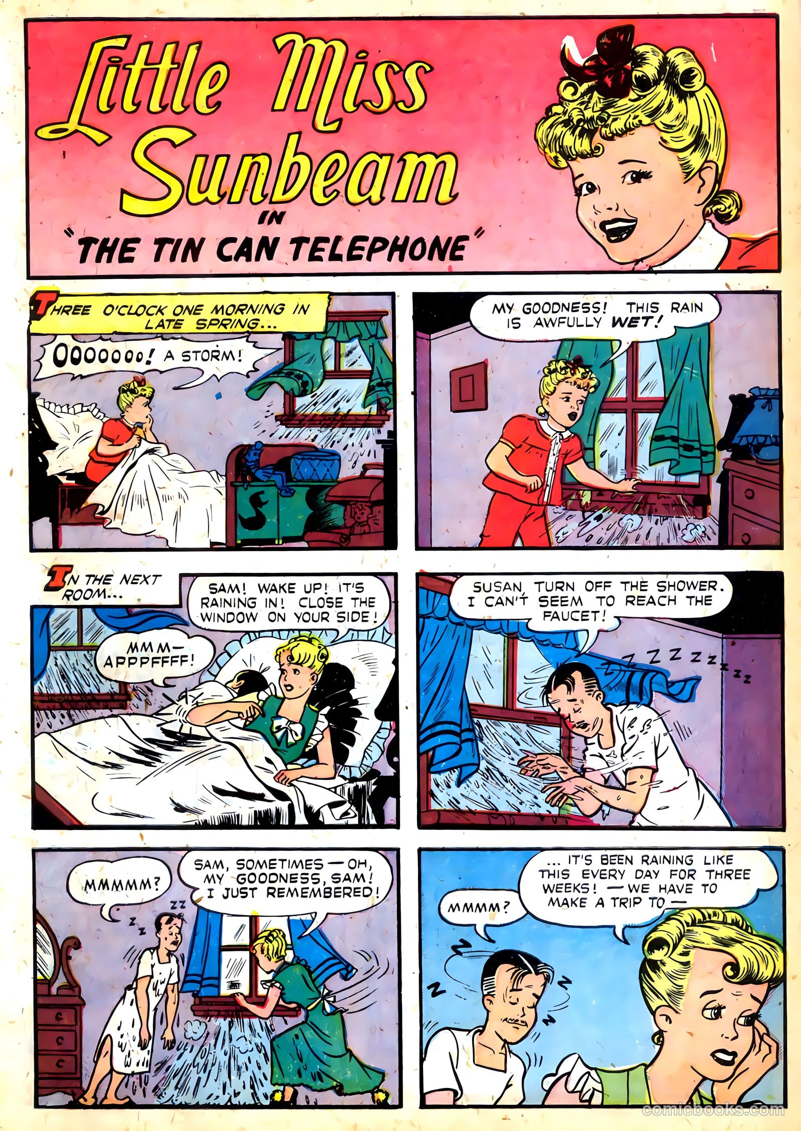 Little Miss Sunbeam Comics #1 — page 3 of 36