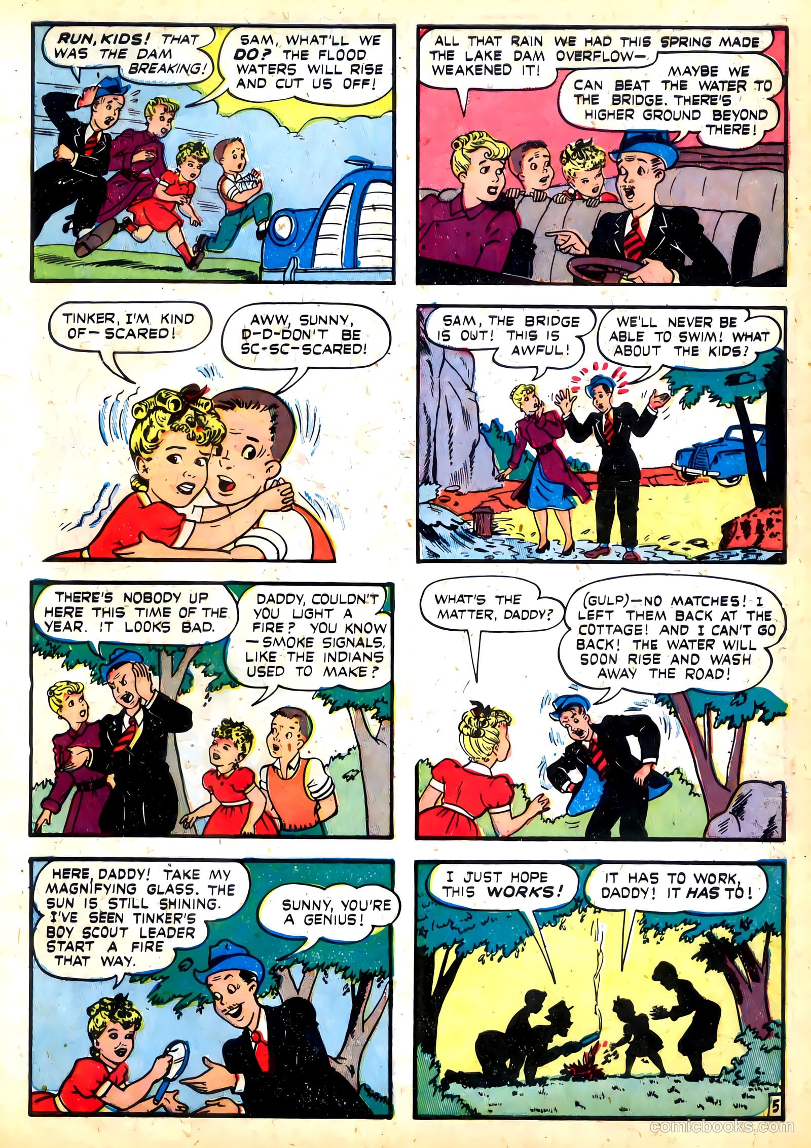 Little Miss Sunbeam Comics #1 — page 7 of 36