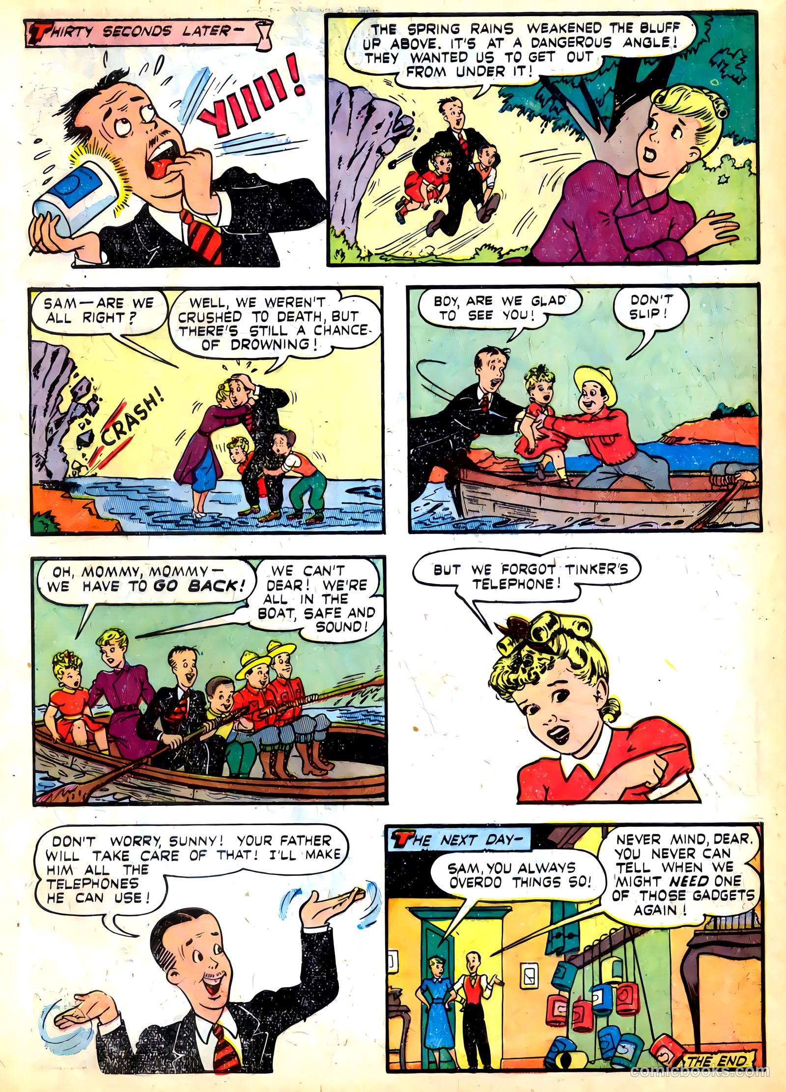 Little Miss Sunbeam Comics #1 — page 9 of 36