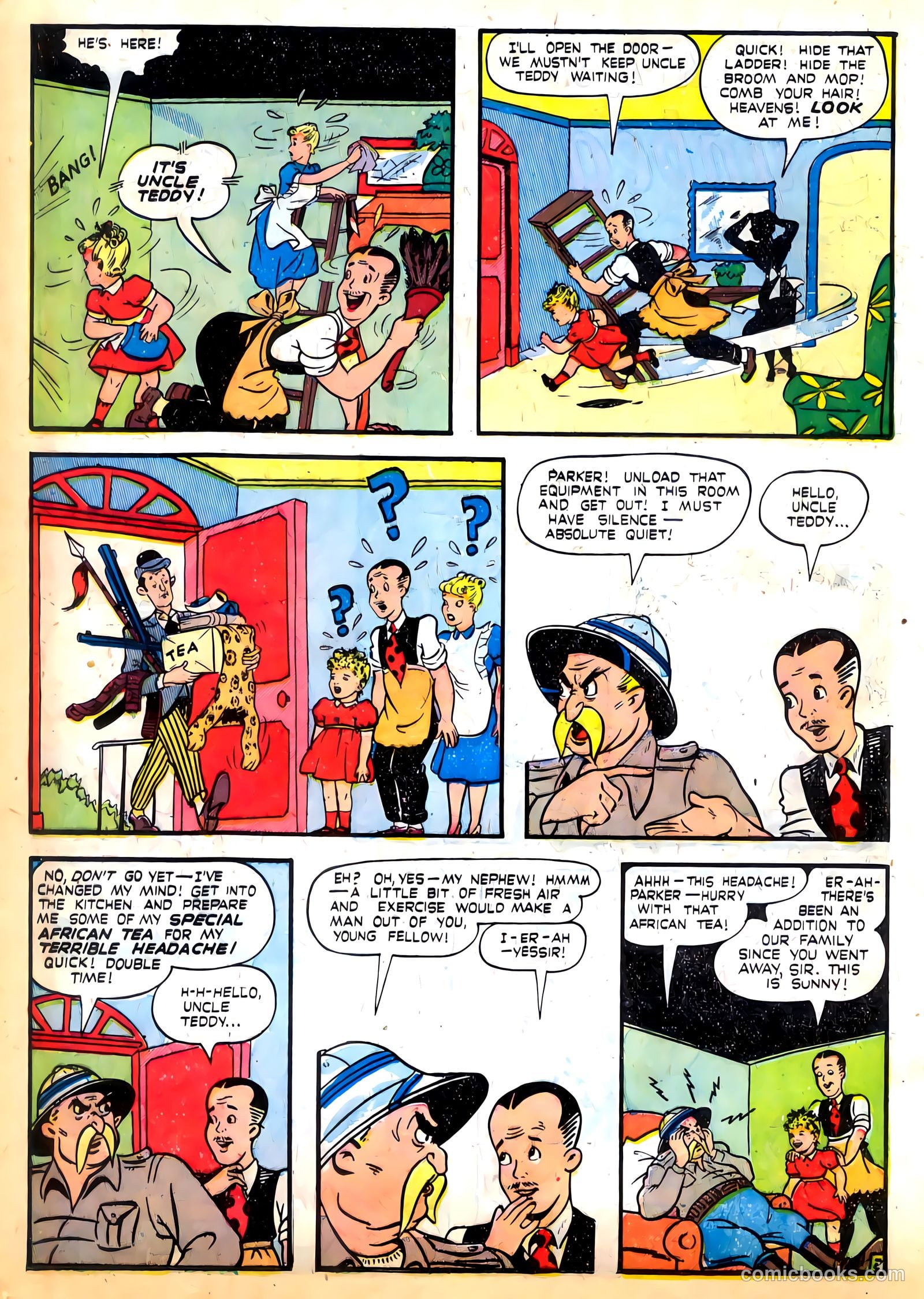 Little Miss Sunbeam Comics #1 — page 12 of 36