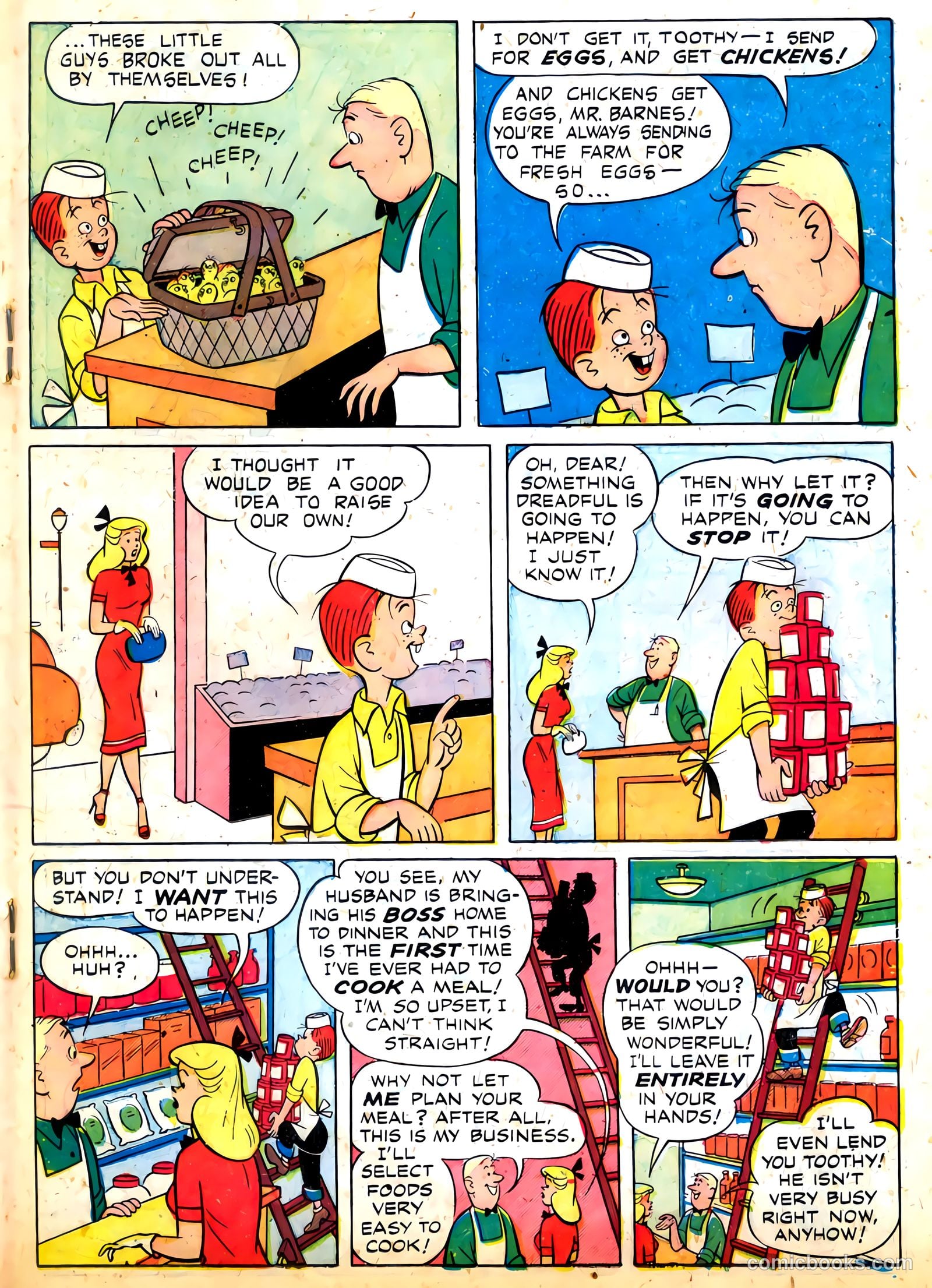 Little Miss Sunbeam Comics #1 — page 19 of 36
