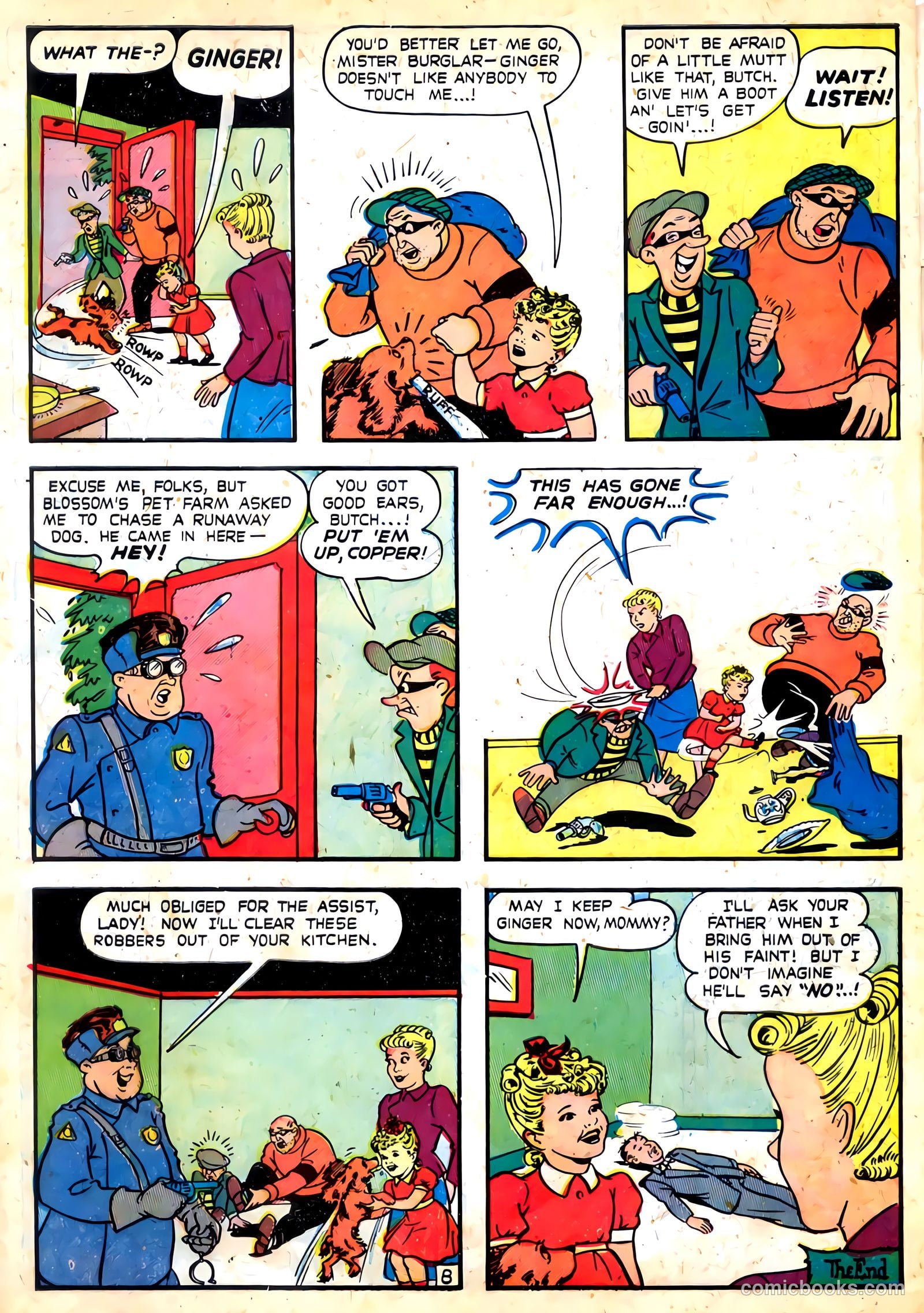 Little Miss Sunbeam Comics #1 — page 34 of 36