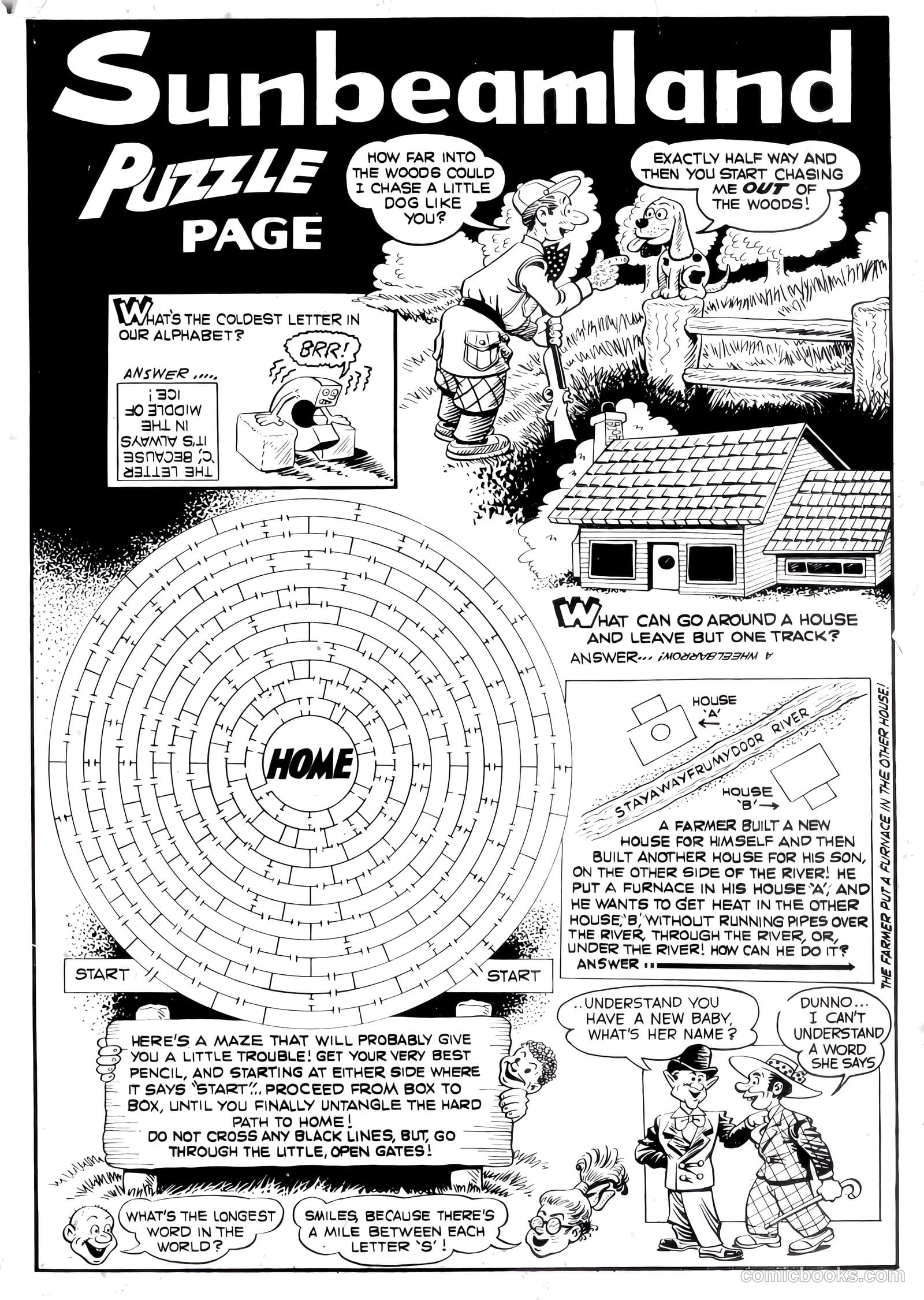 Little Miss Sunbeam Comics #1 — page 35 of 36