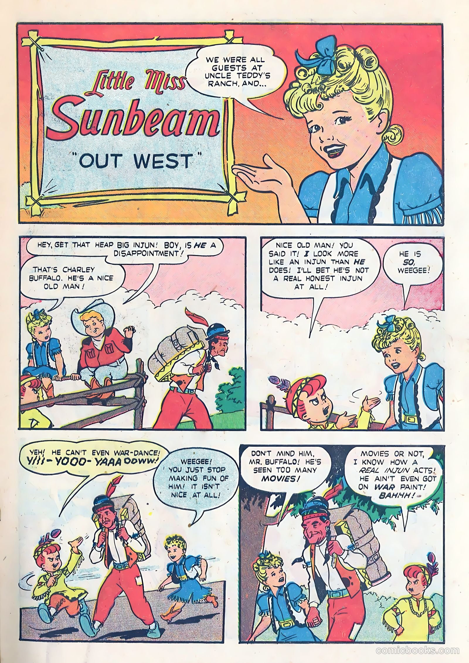 Little Miss Sunbeam Comics #2 — page 3 of 36
