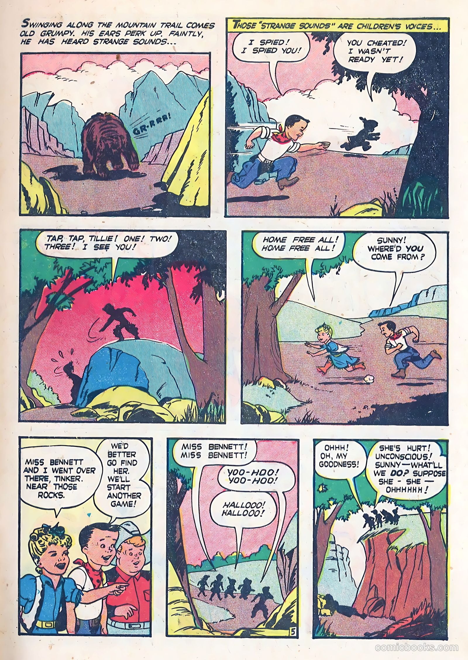Little Miss Sunbeam Comics #2 — page 7 of 36