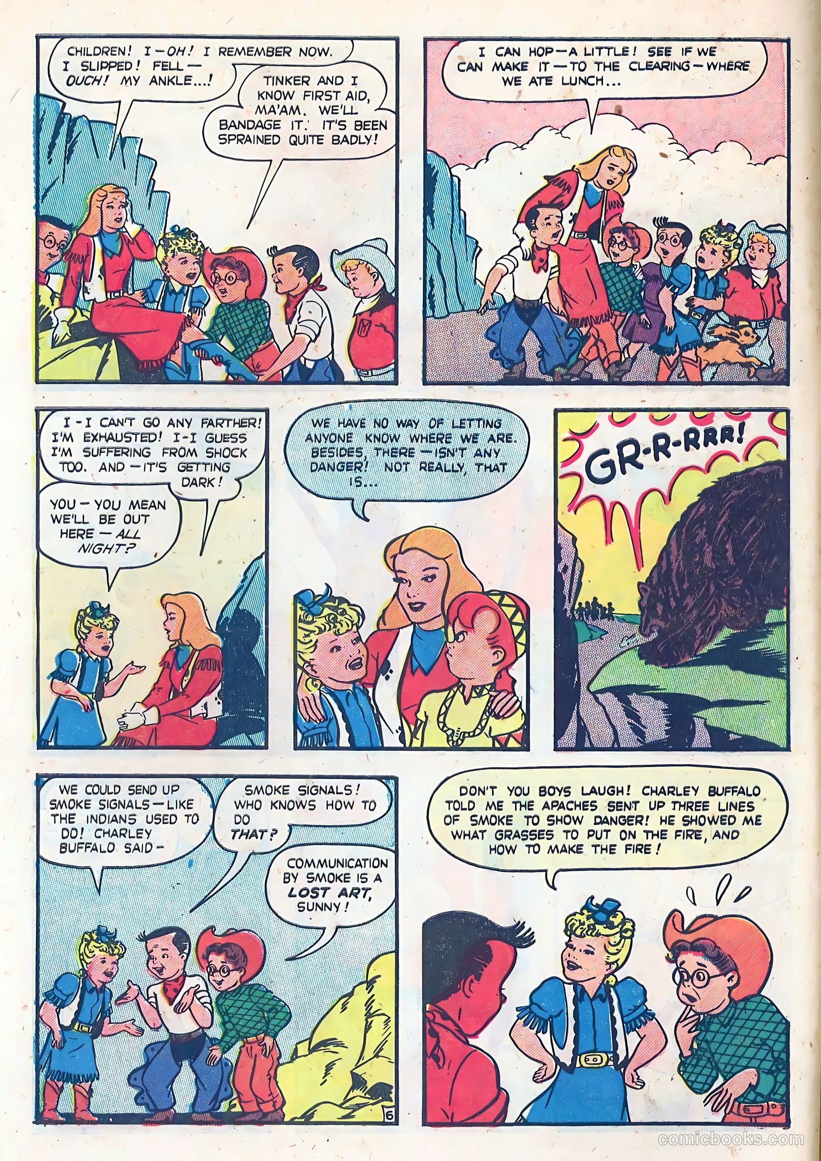 Little Miss Sunbeam Comics #2 — page 8 of 36