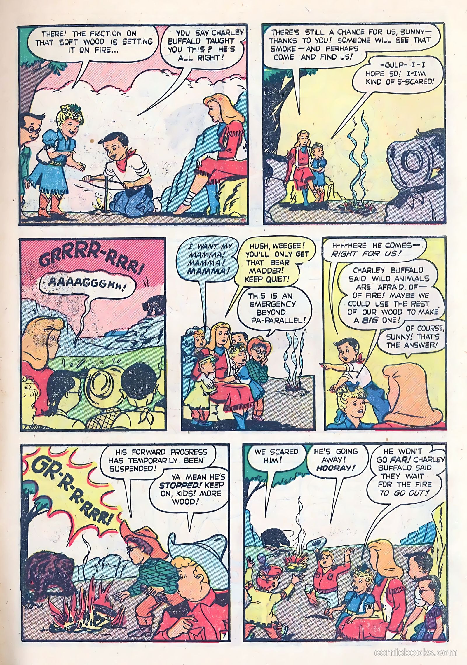 Little Miss Sunbeam Comics #2 — page 9 of 36