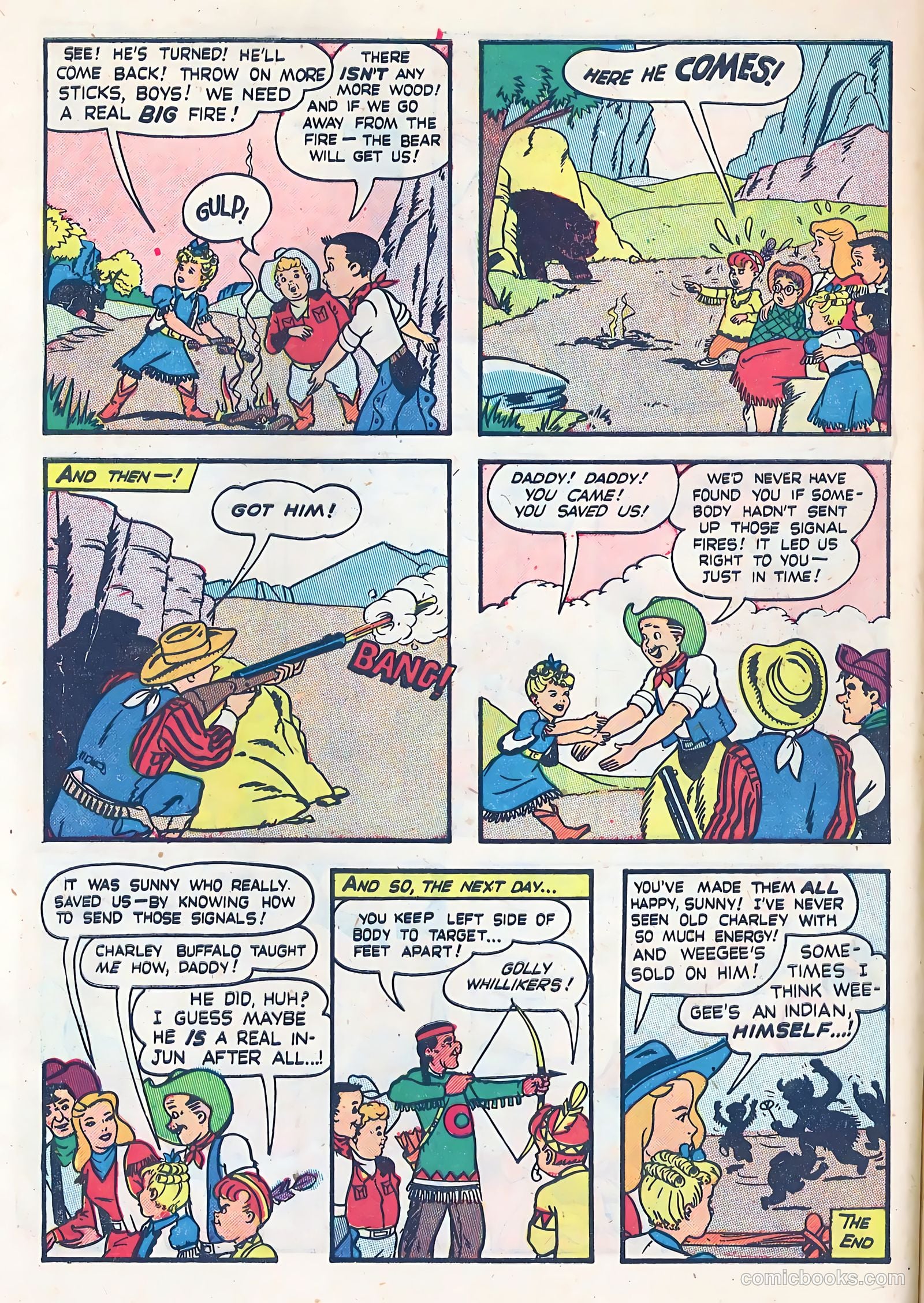 Little Miss Sunbeam Comics #2 — page 10 of 36