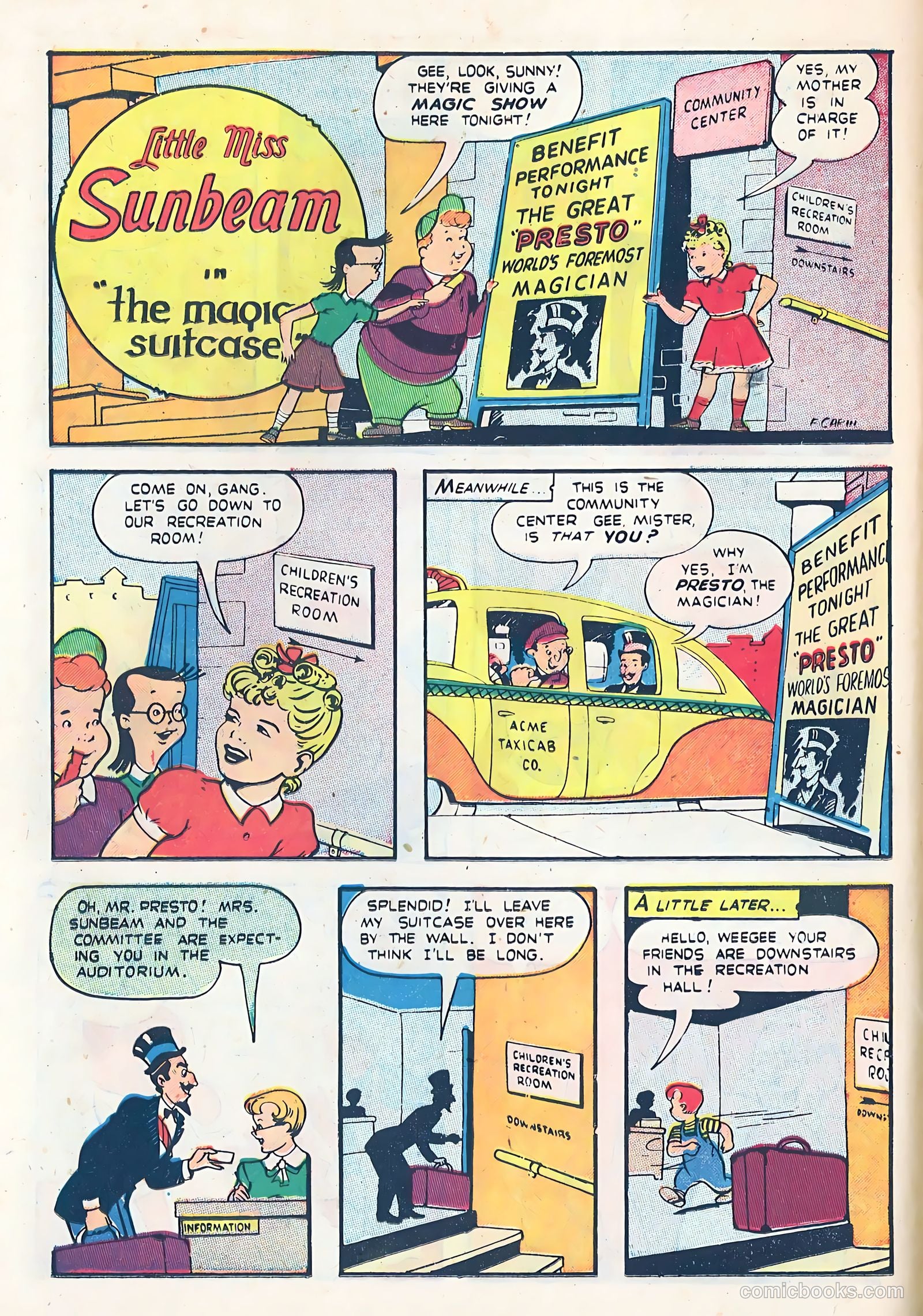 Little Miss Sunbeam Comics #2 — page 16 of 36