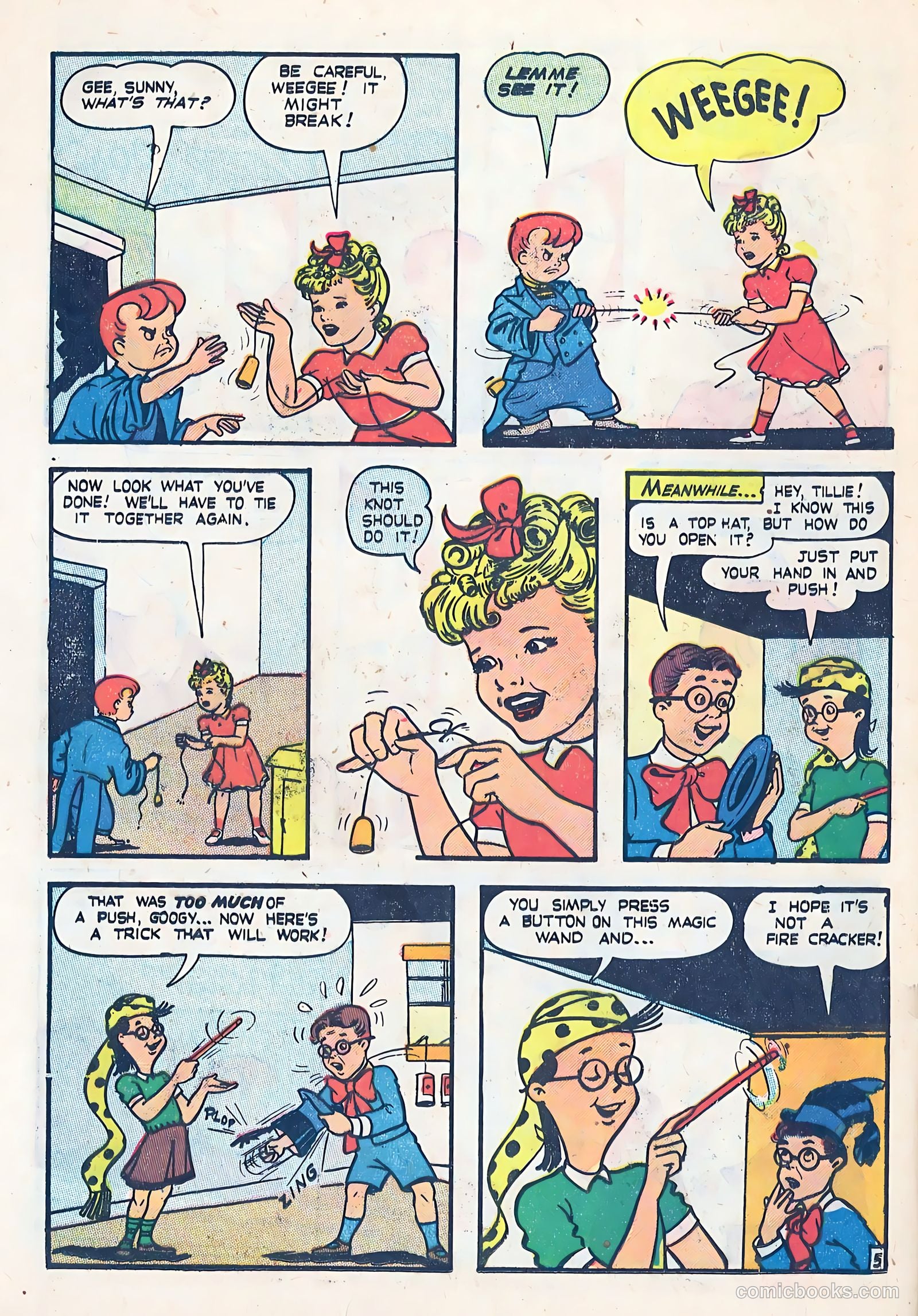 Little Miss Sunbeam Comics #2 — page 20 of 36