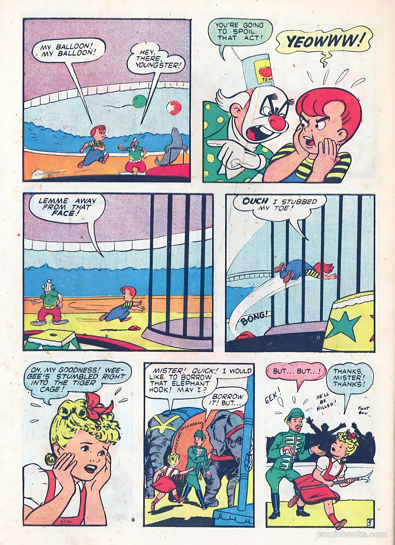Little Miss Sunbeam Comics #2 — page 32 of 36