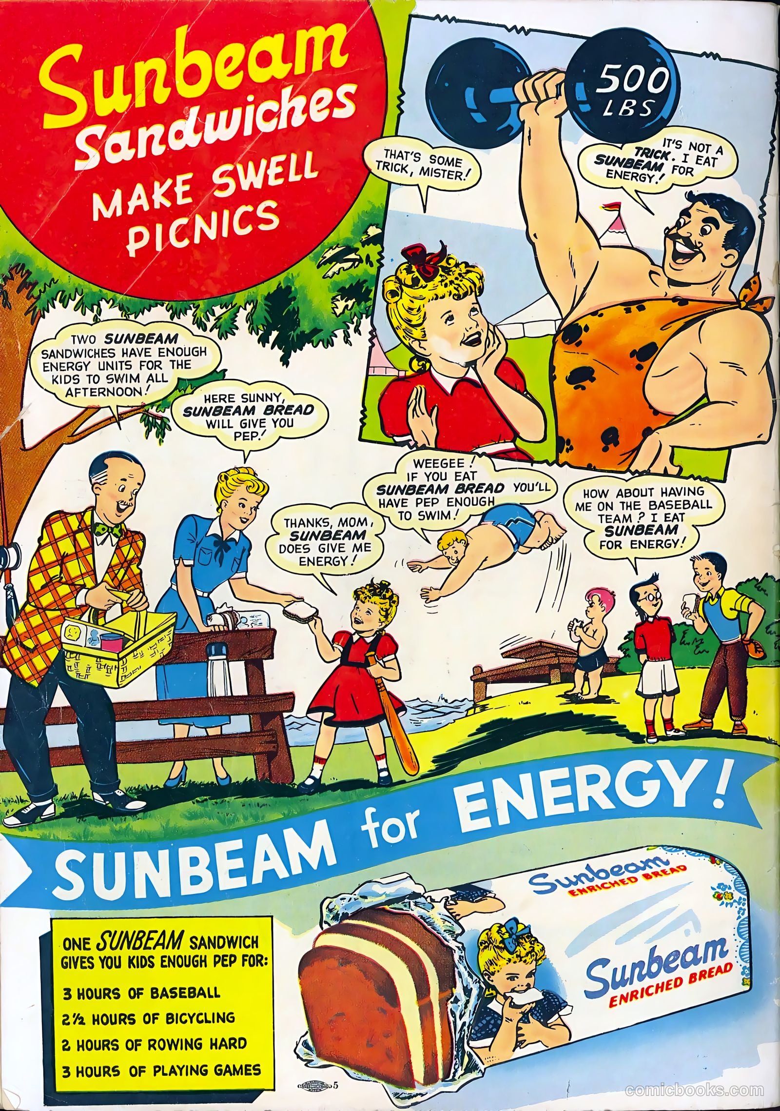 Little Miss Sunbeam Comics #2 — page 36 of 36