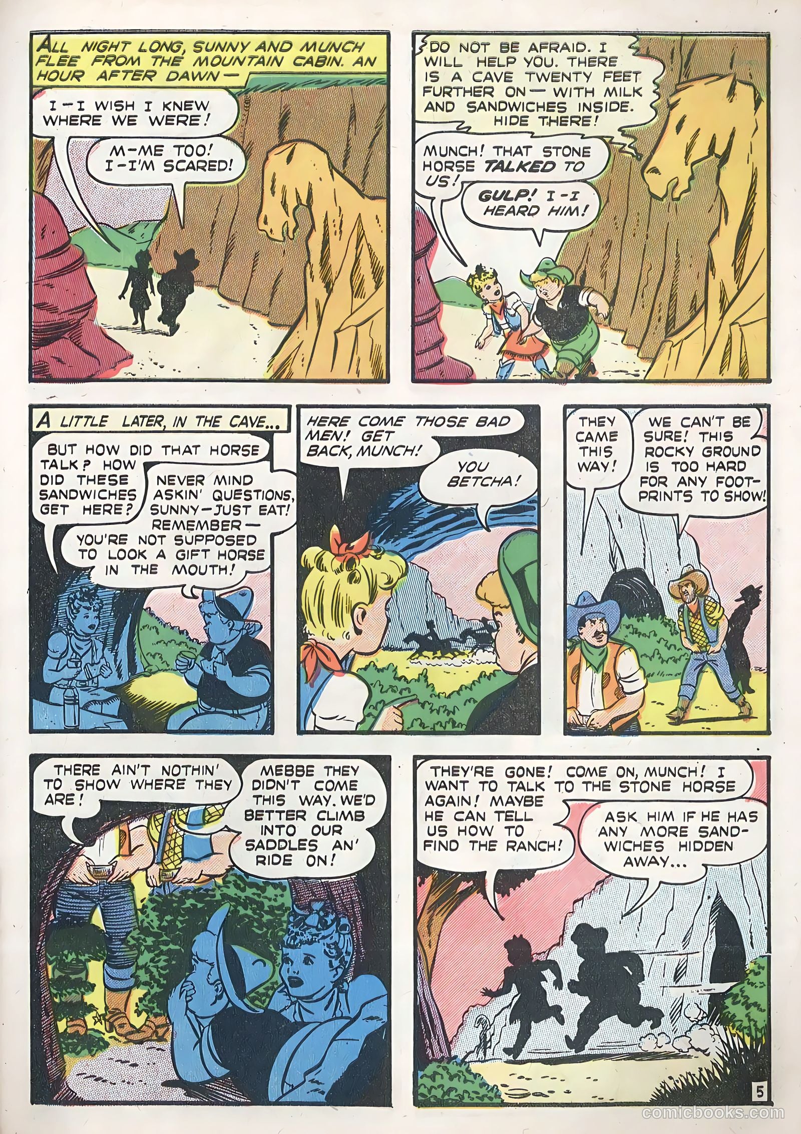 Little Miss Sunbeam Comics #3 — page 7 of 36