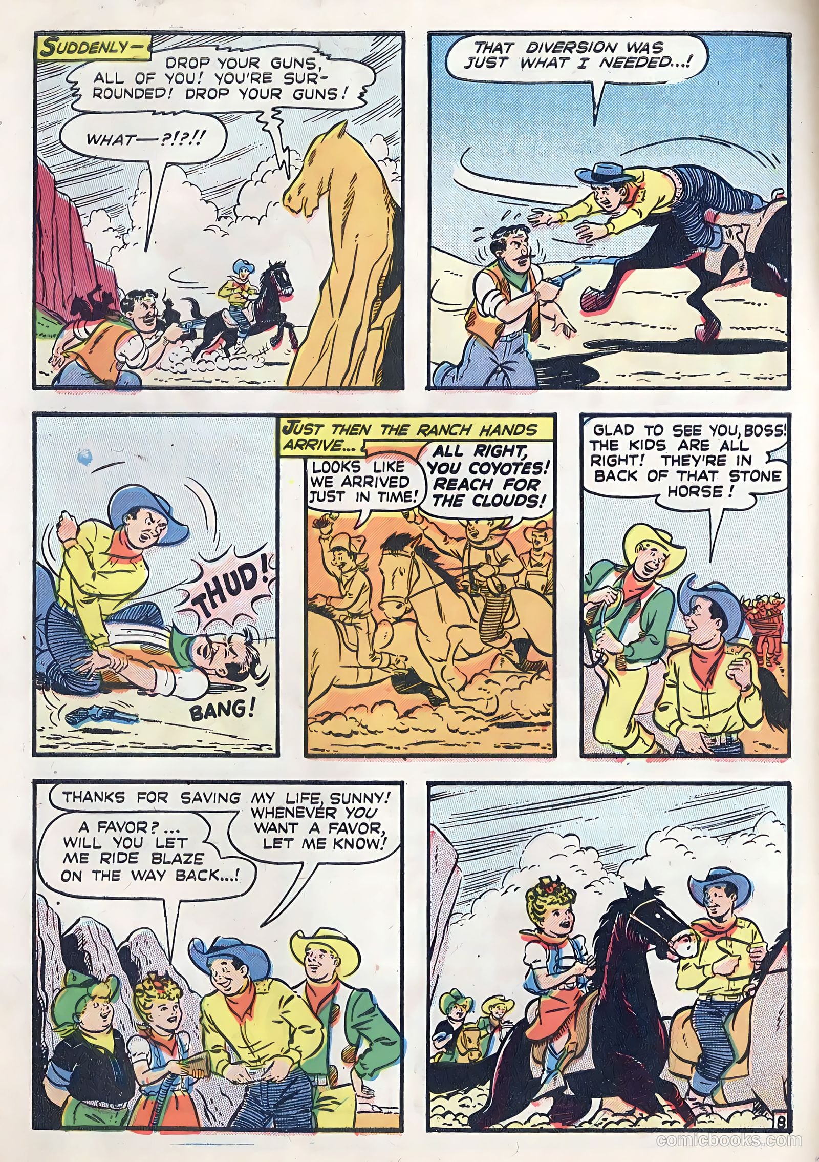 Little Miss Sunbeam Comics #3 — page 10 of 36