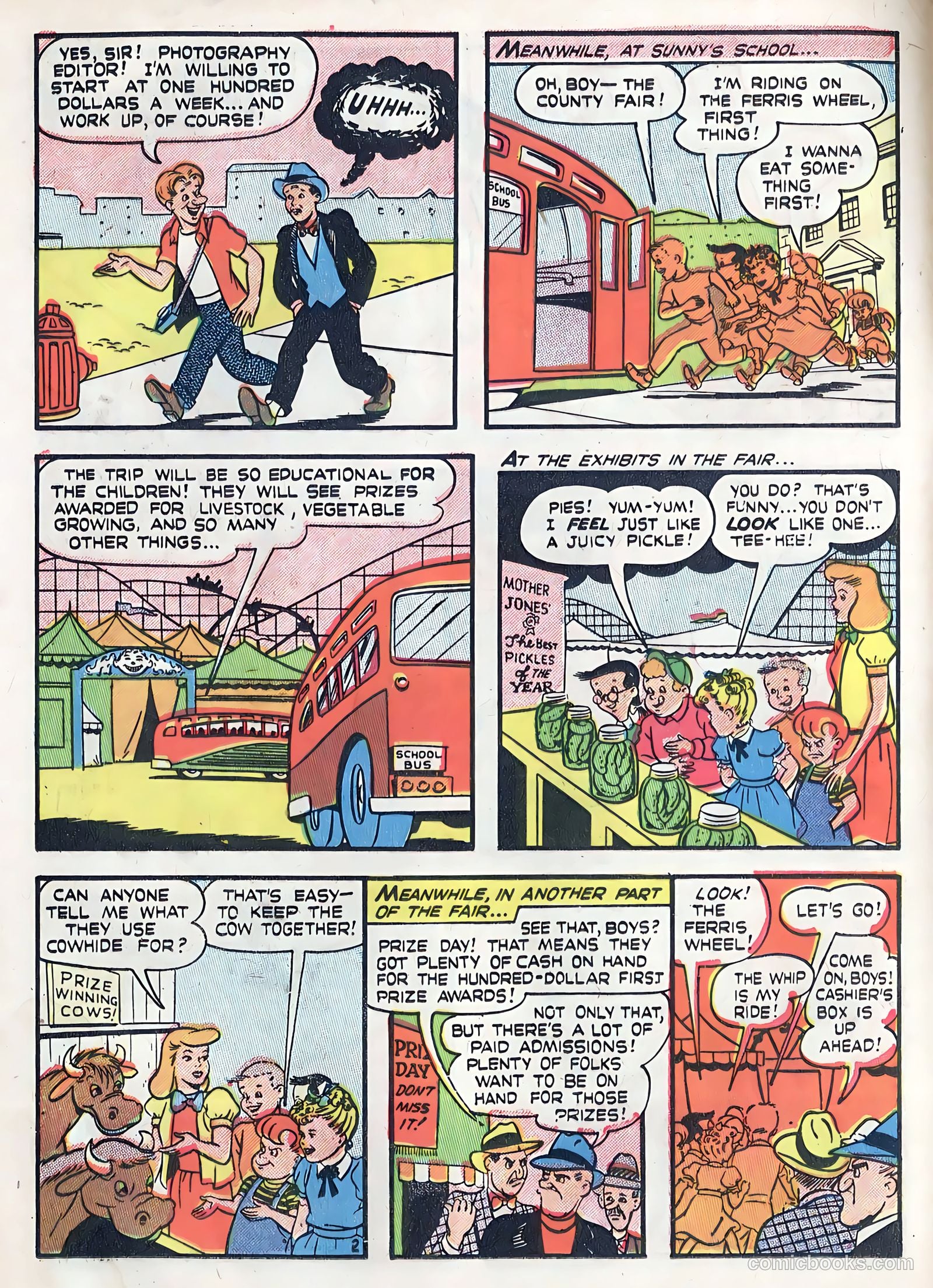 Little Miss Sunbeam Comics #3 — page 12 of 36