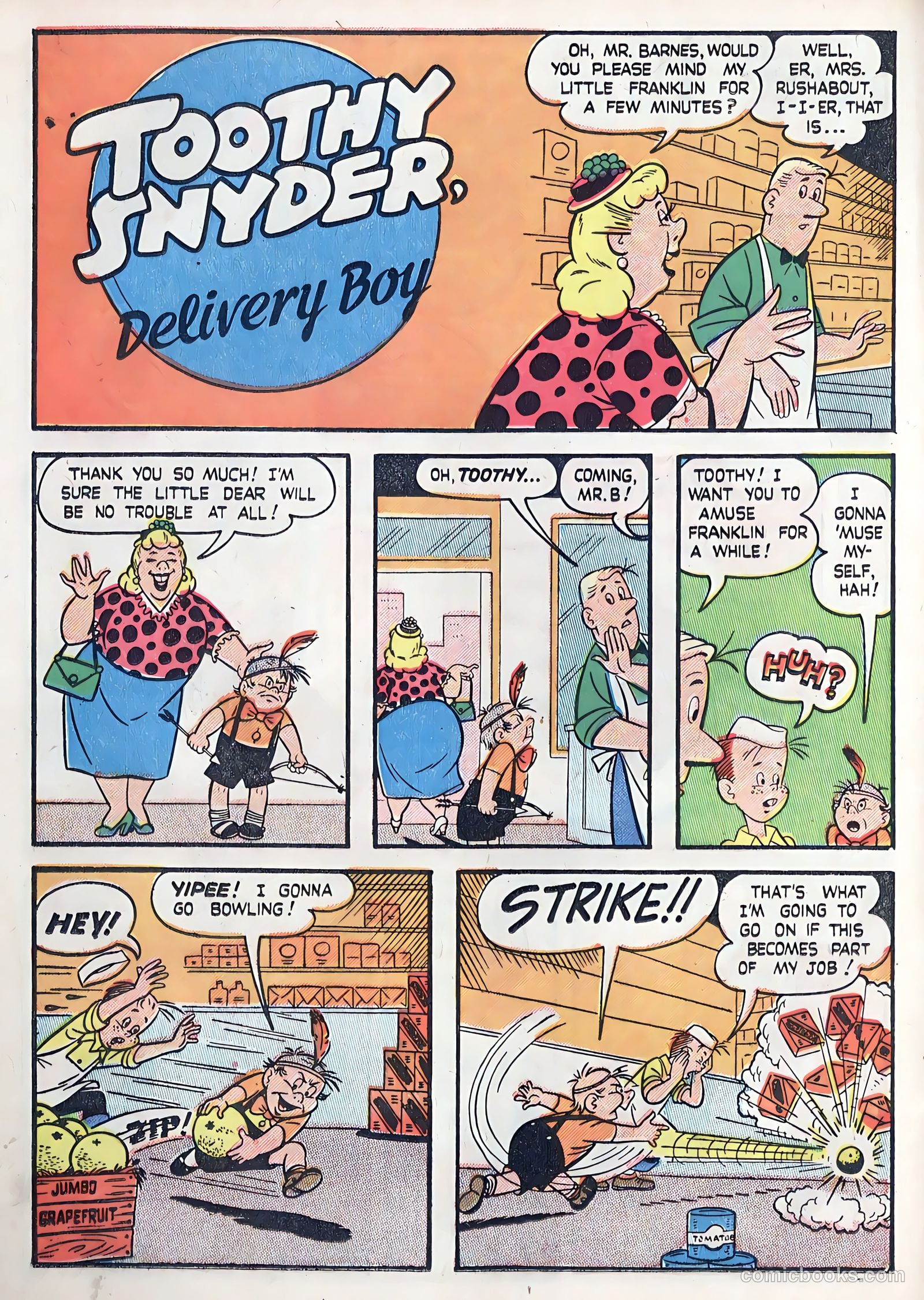 Little Miss Sunbeam Comics #3 — page 20 of 36