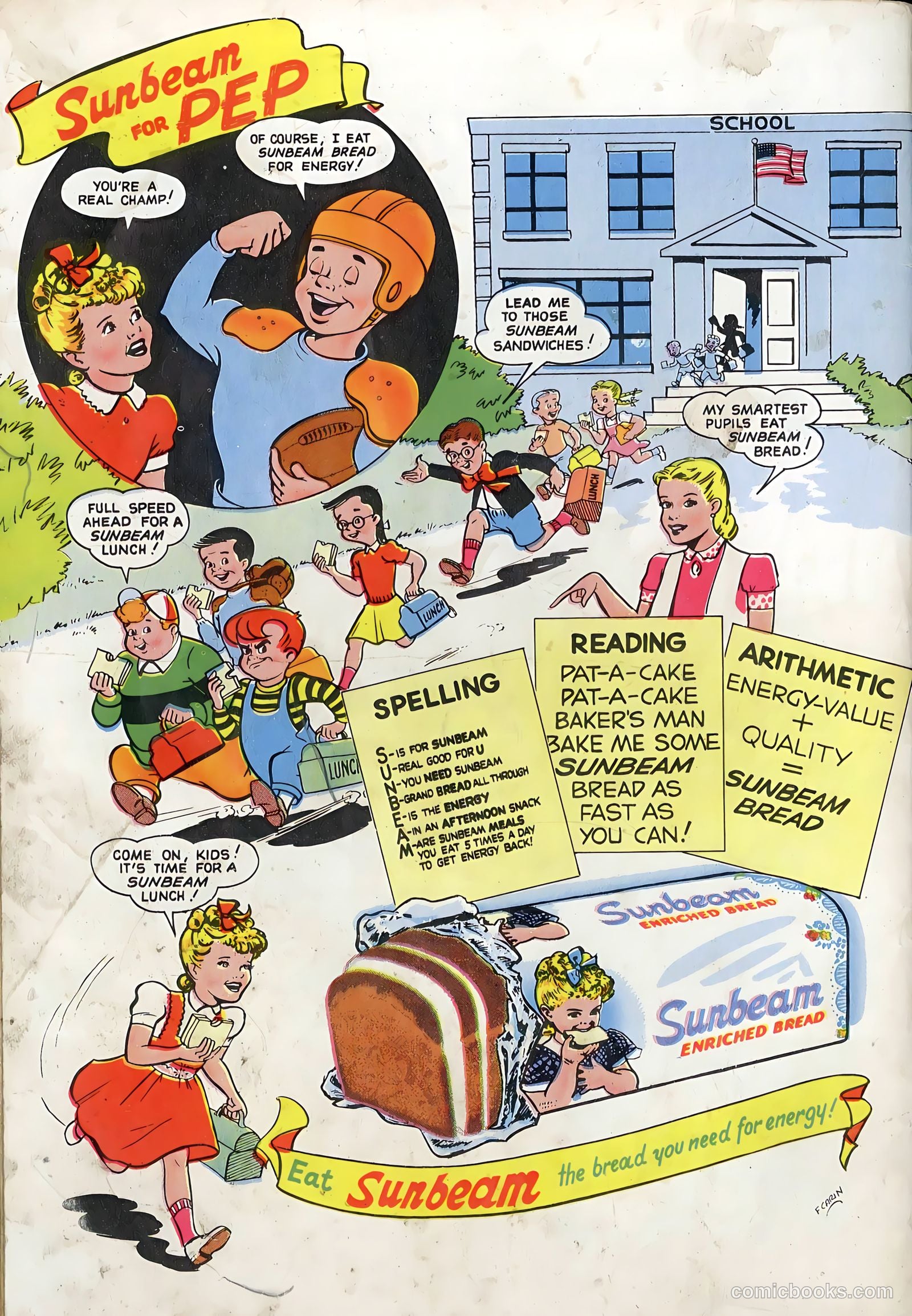 Little Miss Sunbeam Comics #3 — page 36 of 36