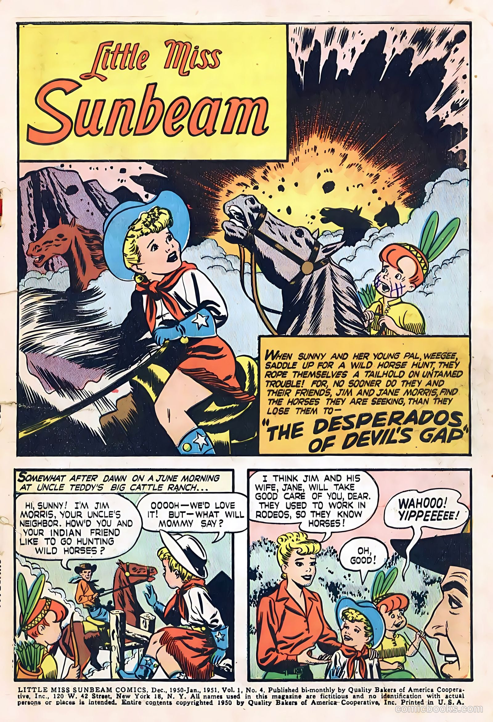 Little Miss Sunbeam Comics #4 — page 3 of 34