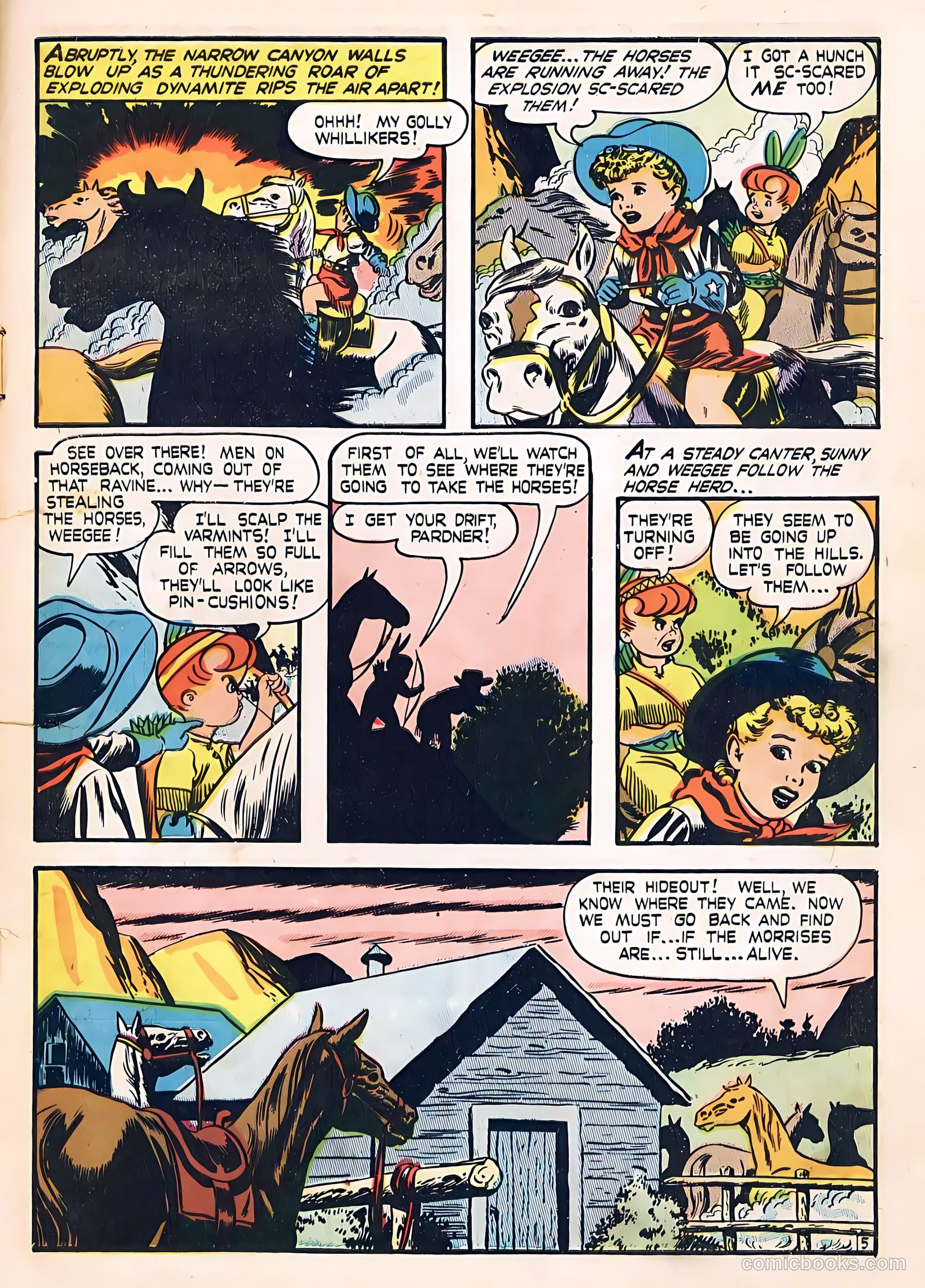 Little Miss Sunbeam Comics #4 — page 7 of 34
