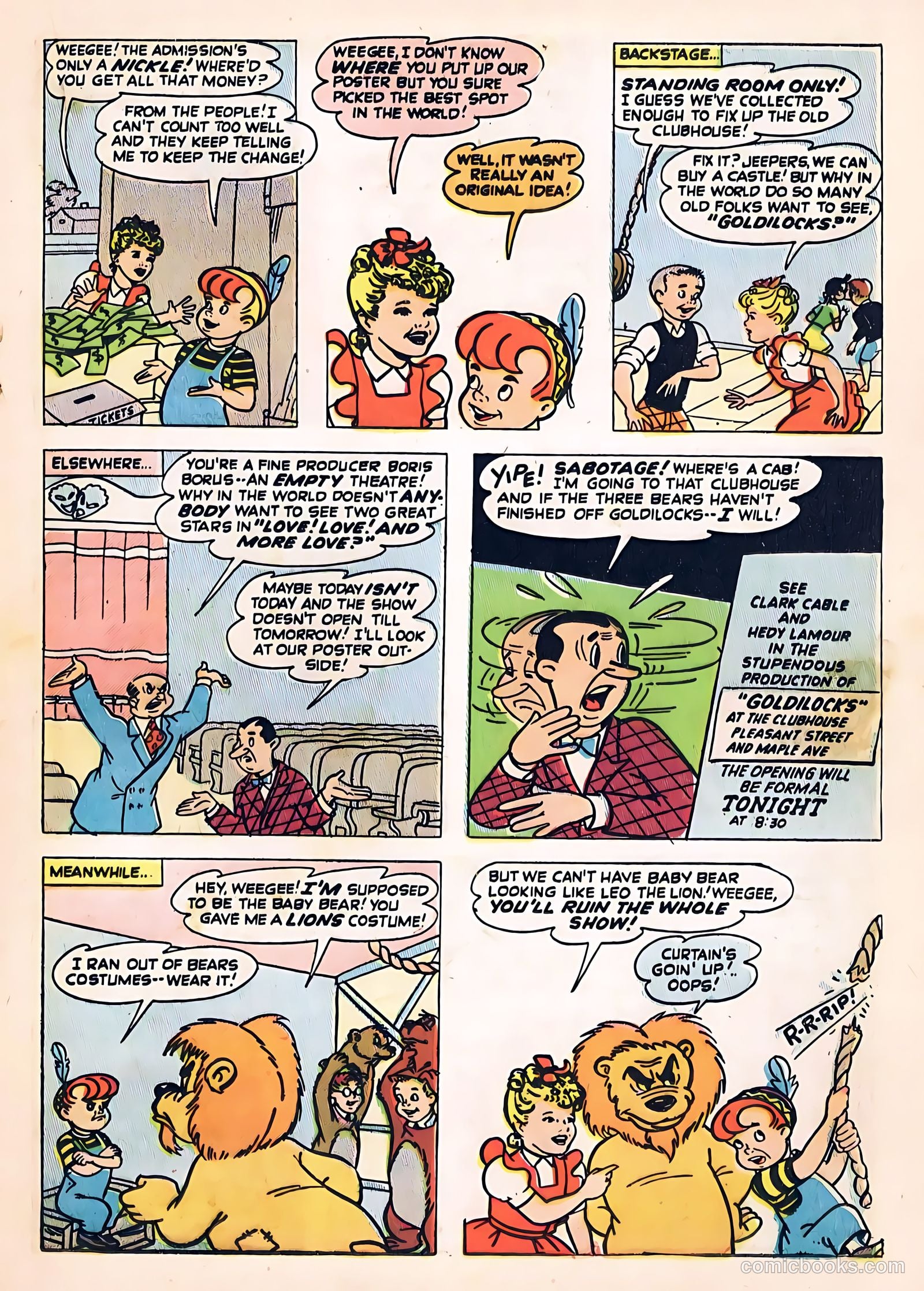 Little Miss Sunbeam Comics #4 — page 15 of 34