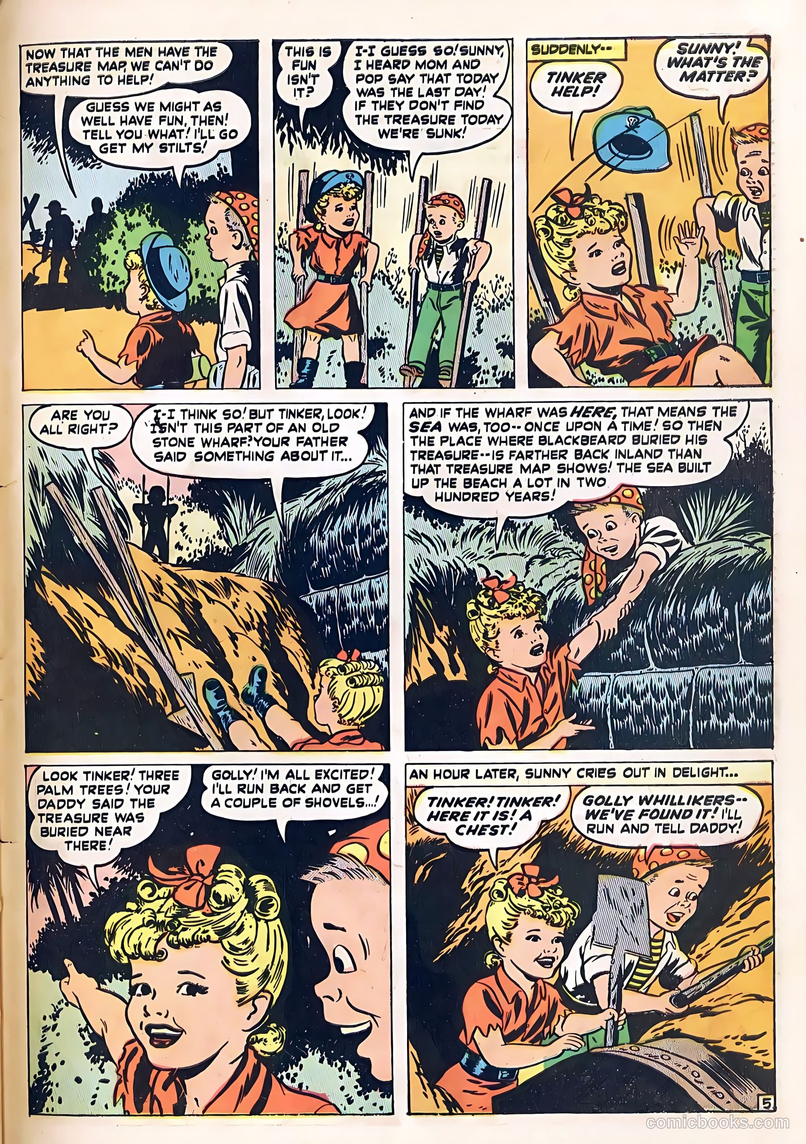 Little Miss Sunbeam Comics #4 — page 29 of 34