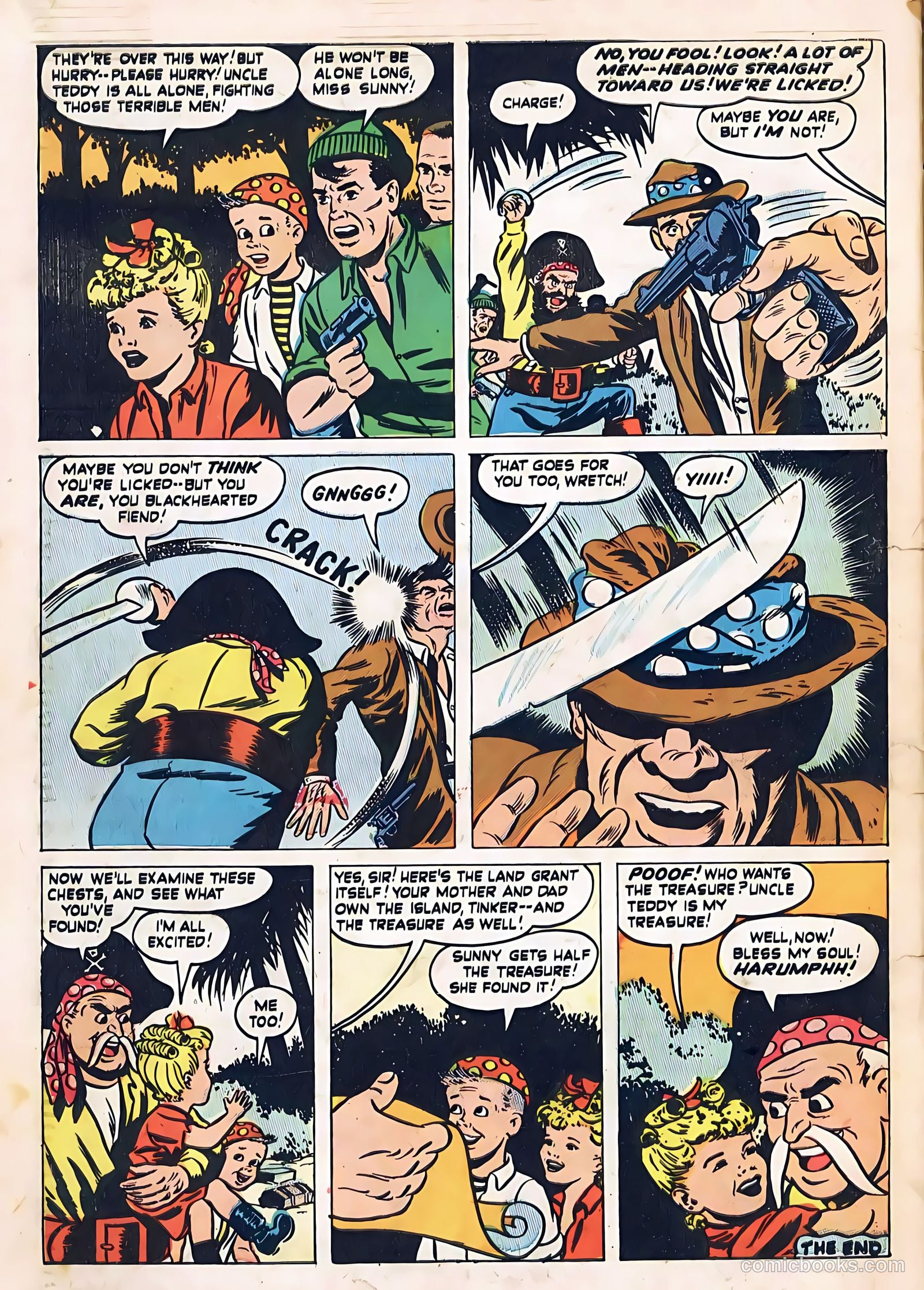 Little Miss Sunbeam Comics #4 — page 32 of 34