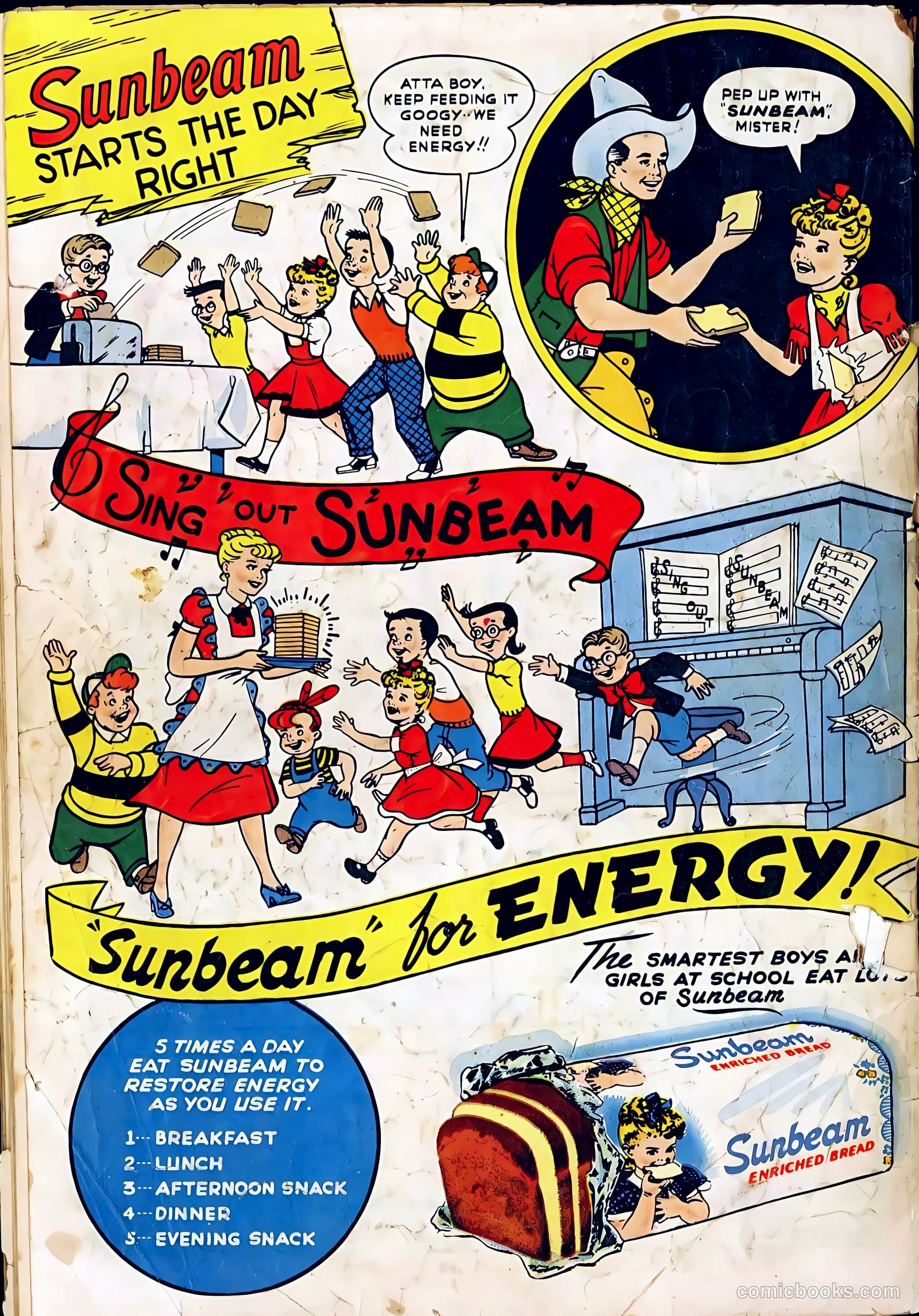 Little Miss Sunbeam Comics #4 — page 34 of 34