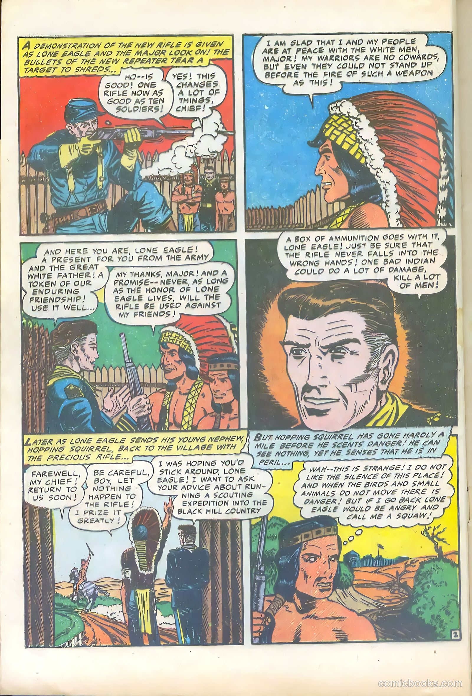 Lone Eagle #4 — page 4 of 36