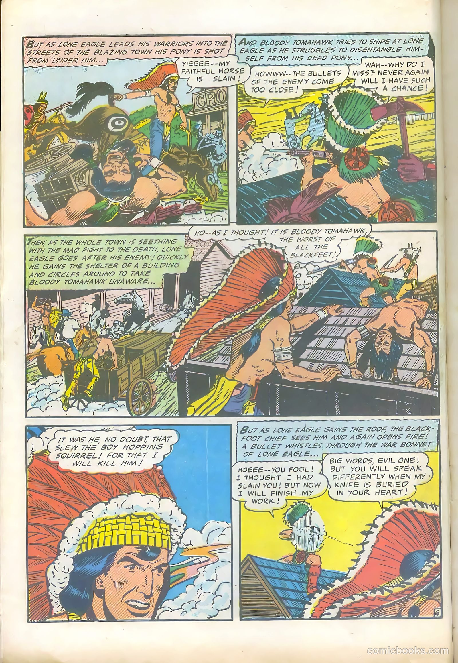 Lone Eagle #4 — page 8 of 36