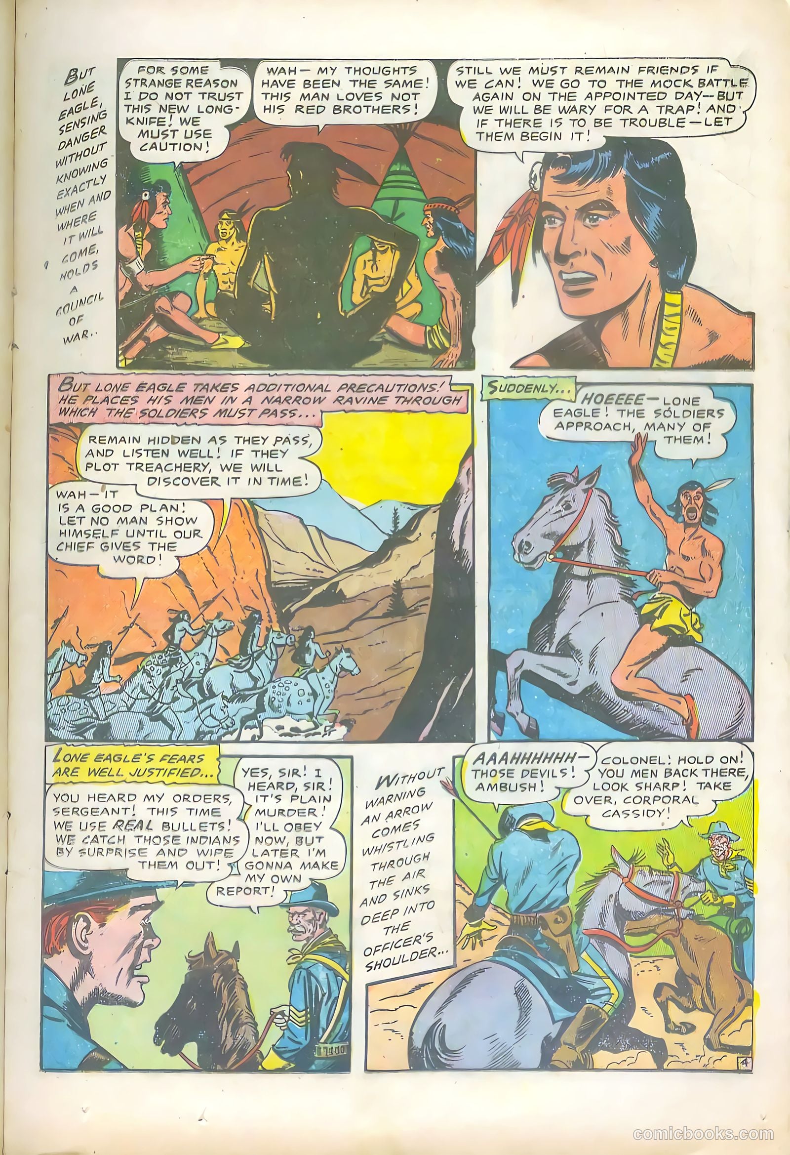 Lone Eagle #4 — page 15 of 36