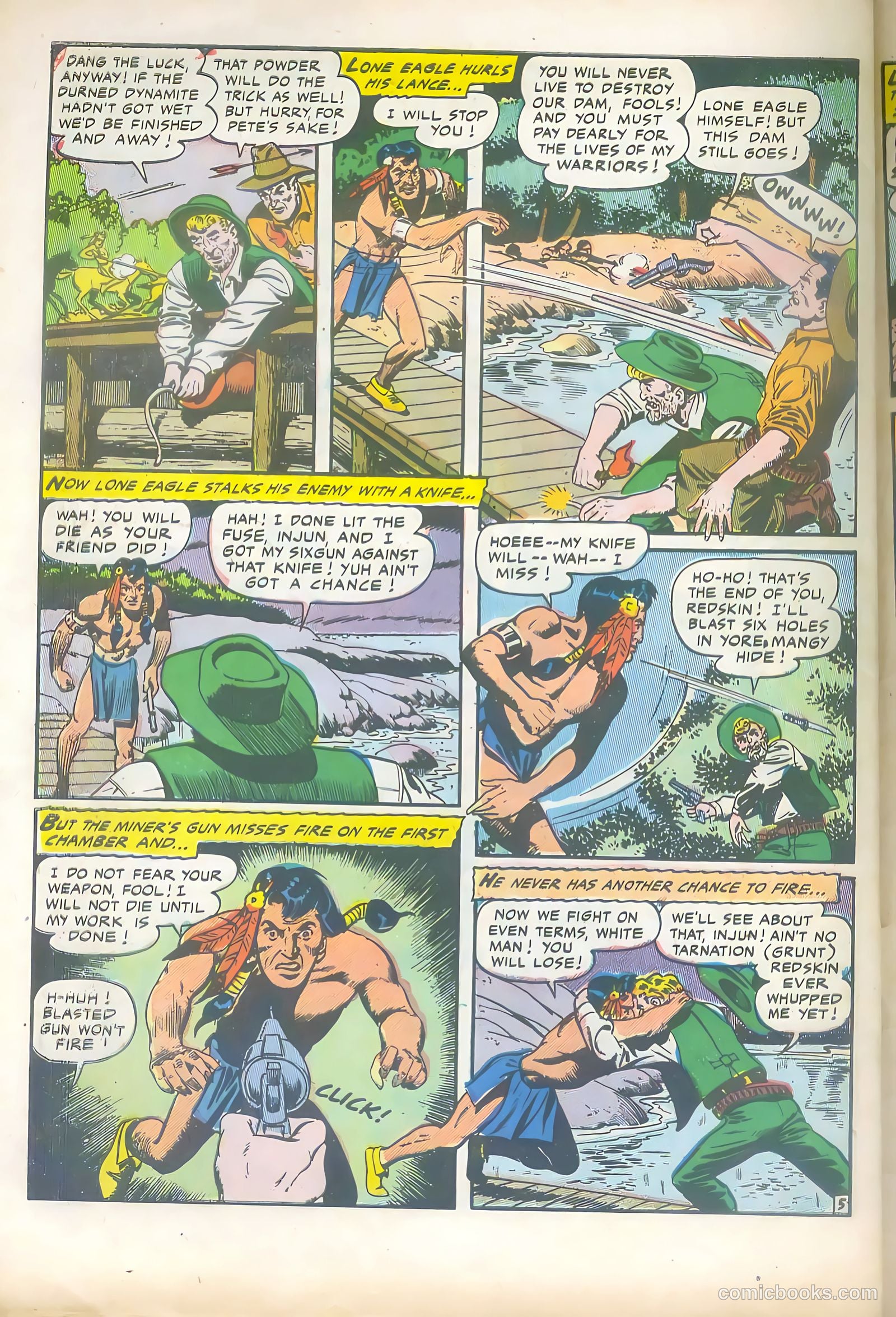 Lone Eagle #4 — page 32 of 36