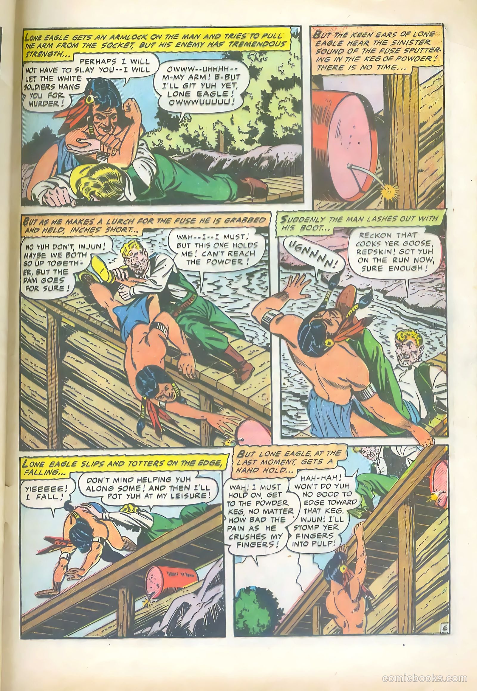 Lone Eagle #4 — page 33 of 36