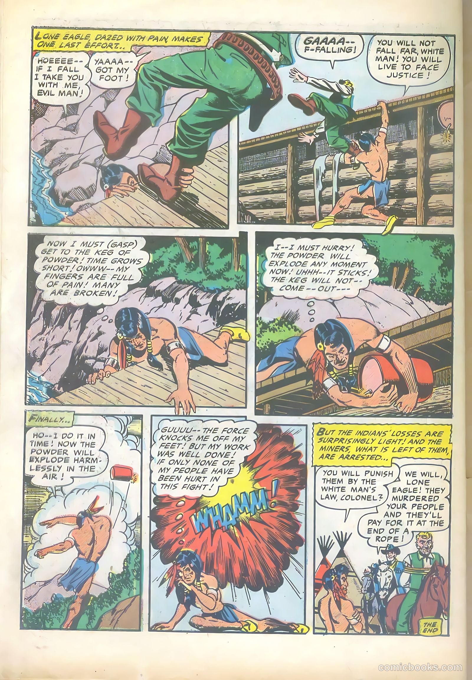 Lone Eagle #4 — page 34 of 36